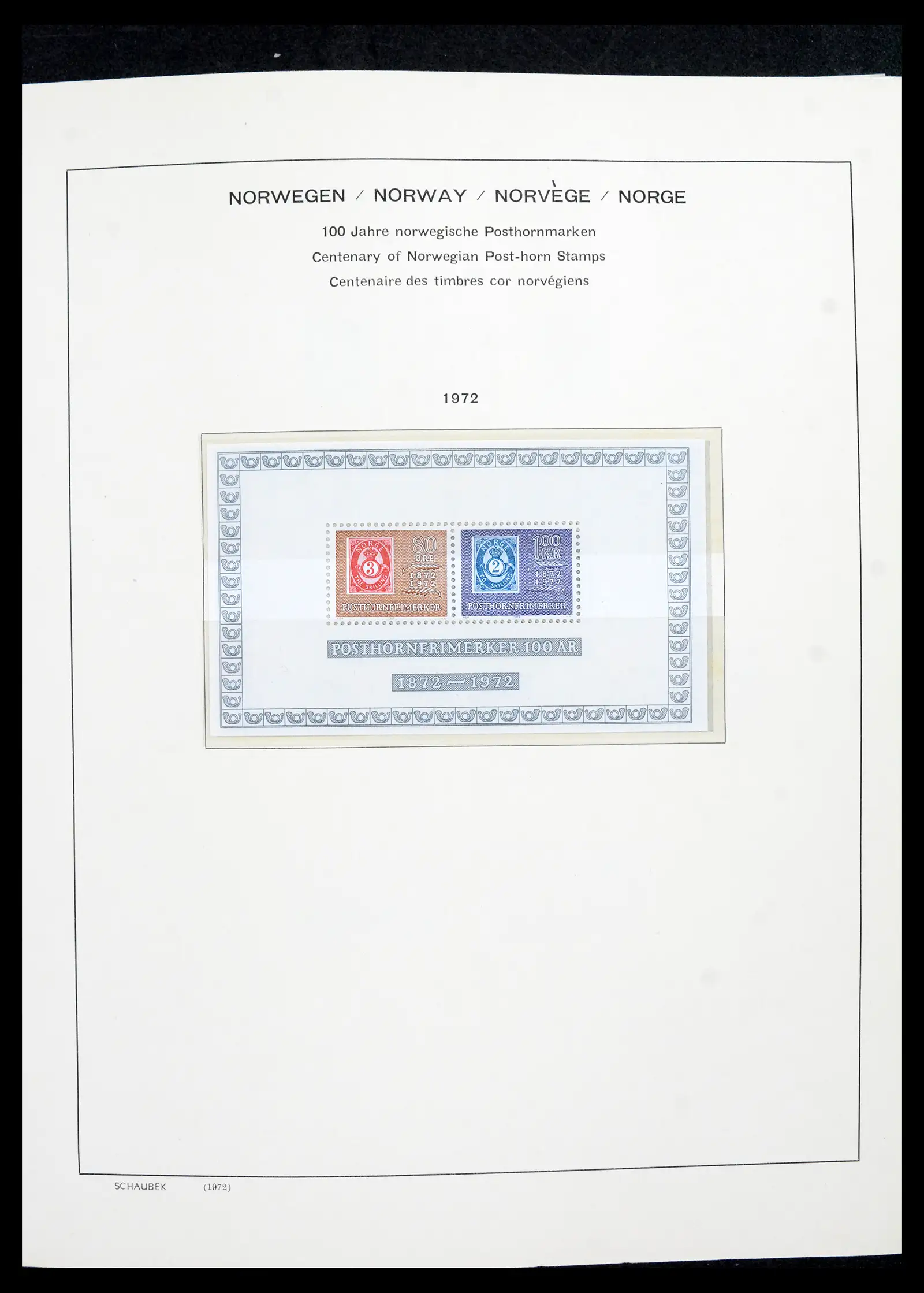 42052 0049 - Postzegelverzameling 42052 Noorwegen 1855-2000.