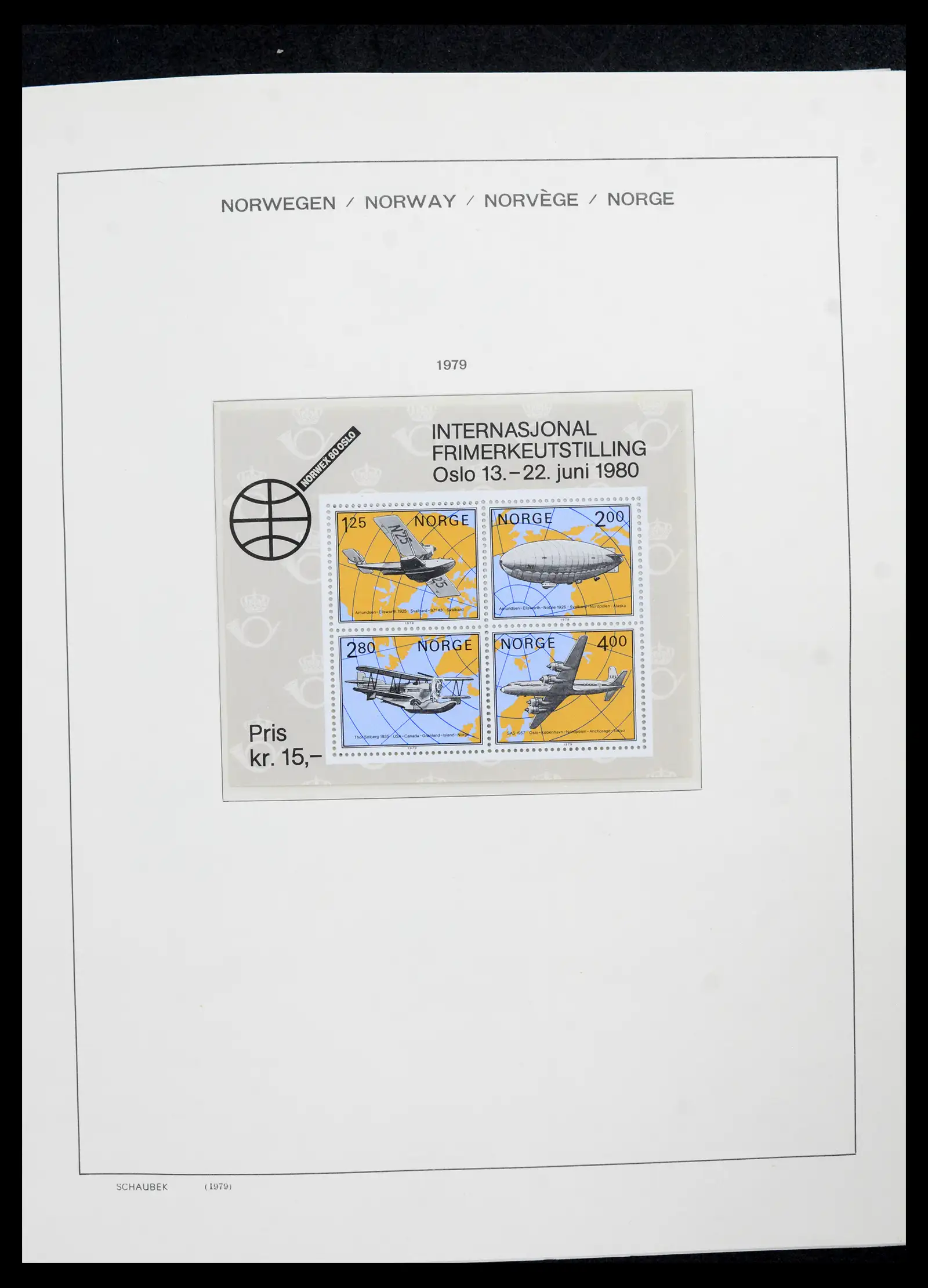 42052 0066 - Postzegelverzameling 42052 Noorwegen 1855-2000.