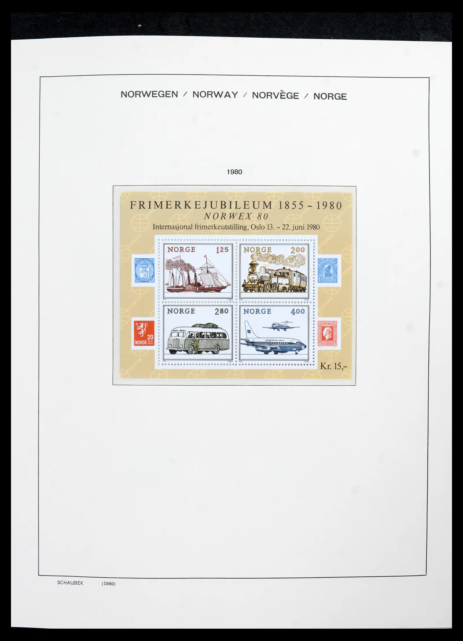 42052 0068 - Postzegelverzameling 42052 Noorwegen 1855-2000.