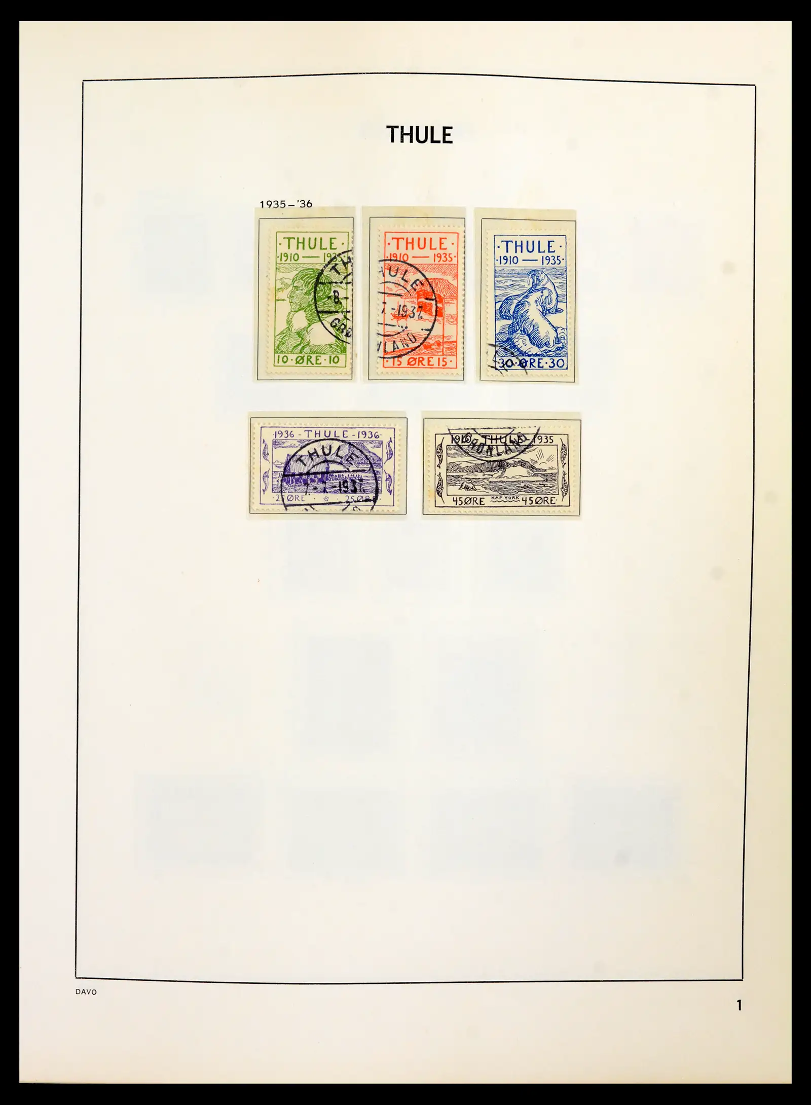 42053 0065 - Postzegelverzameling 42053 Faroër 1919-2003.