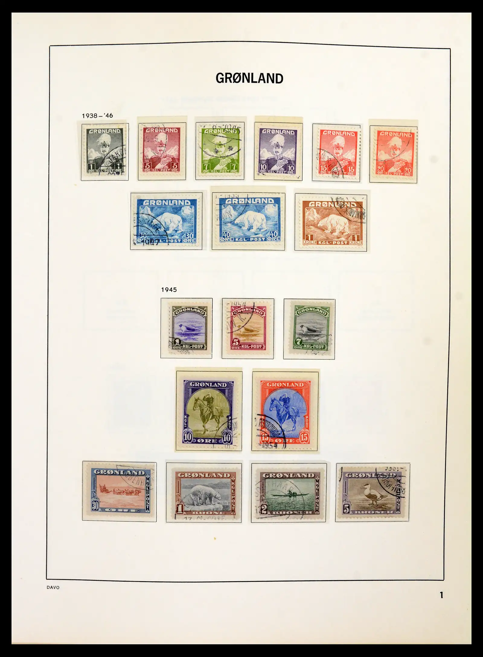 42053 0066 - Postzegelverzameling 42053 Faroër 1919-2003.