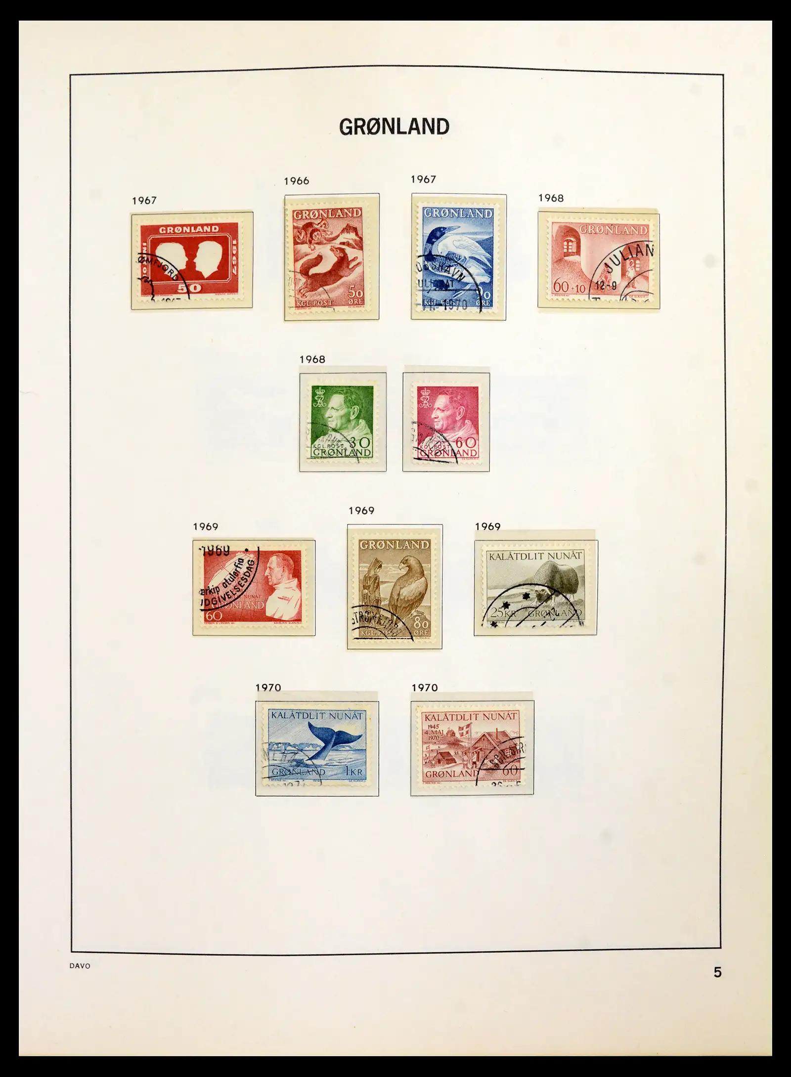 42053 0070 - Postzegelverzameling 42053 Faroër 1919-2003.