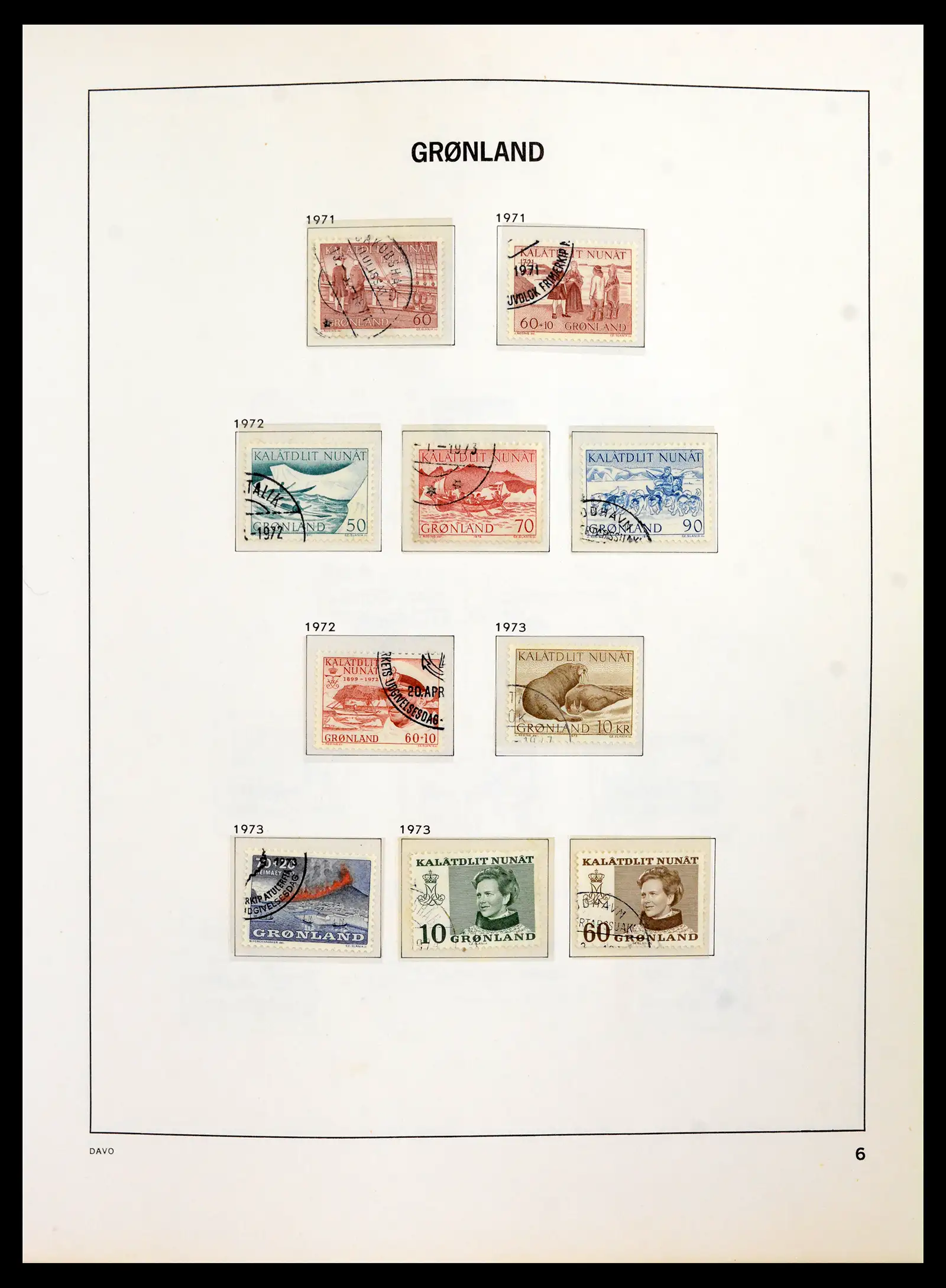 42053 0071 - Postzegelverzameling 42053 Faroër 1919-2003.