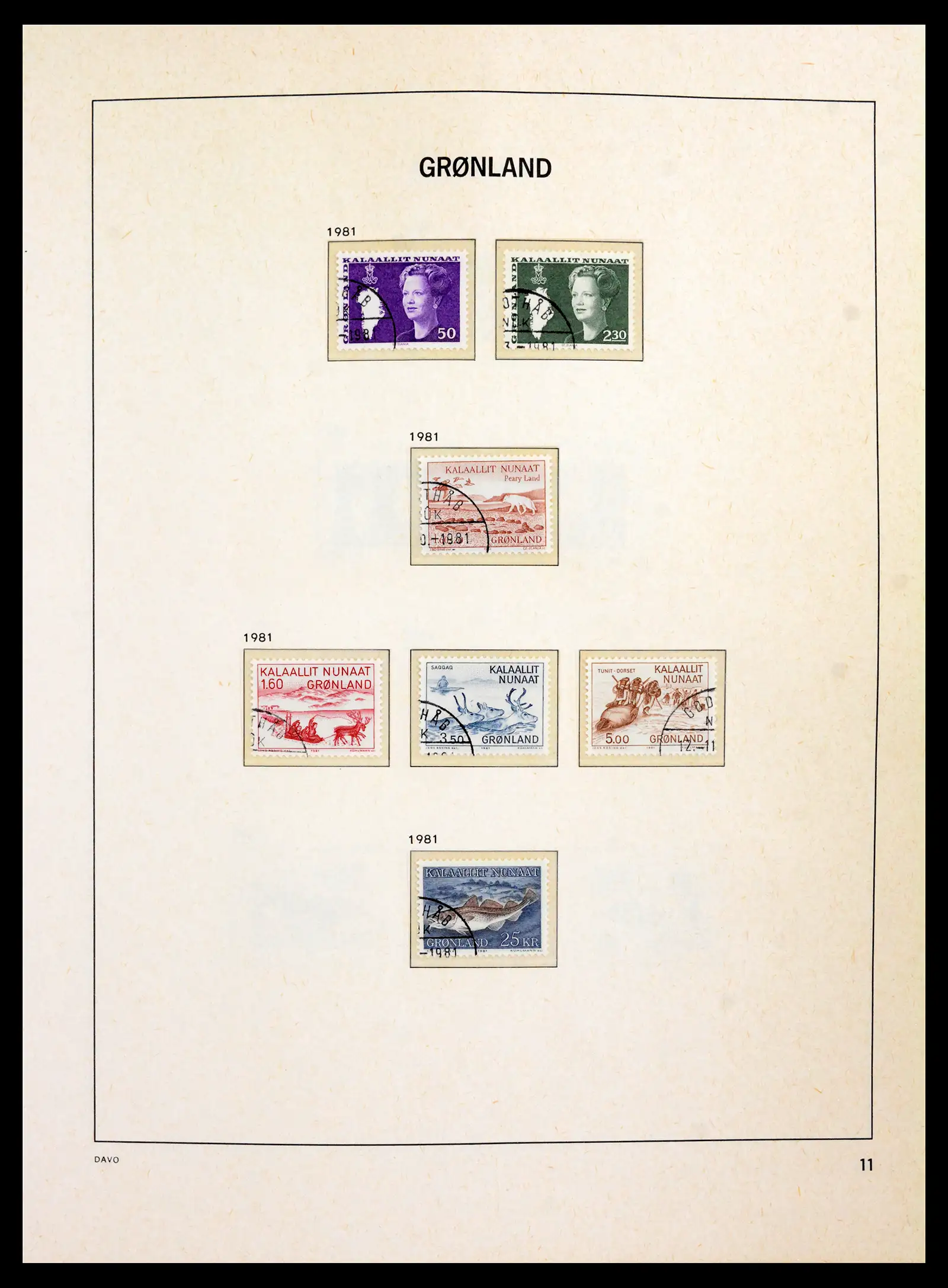 42053 0076 - Postzegelverzameling 42053 Faroër 1919-2003.