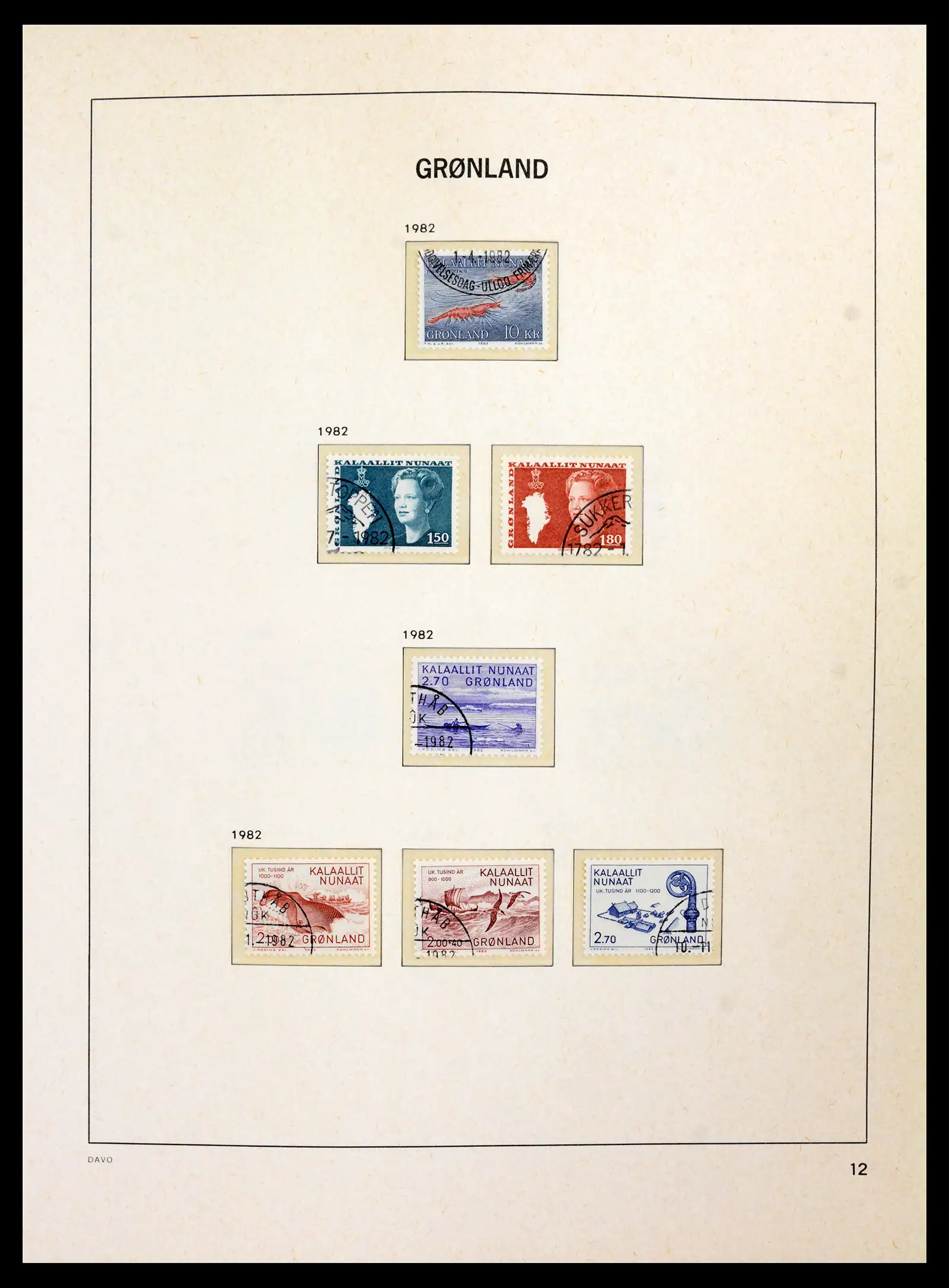 42053 0077 - Postzegelverzameling 42053 Faroër 1919-2003.