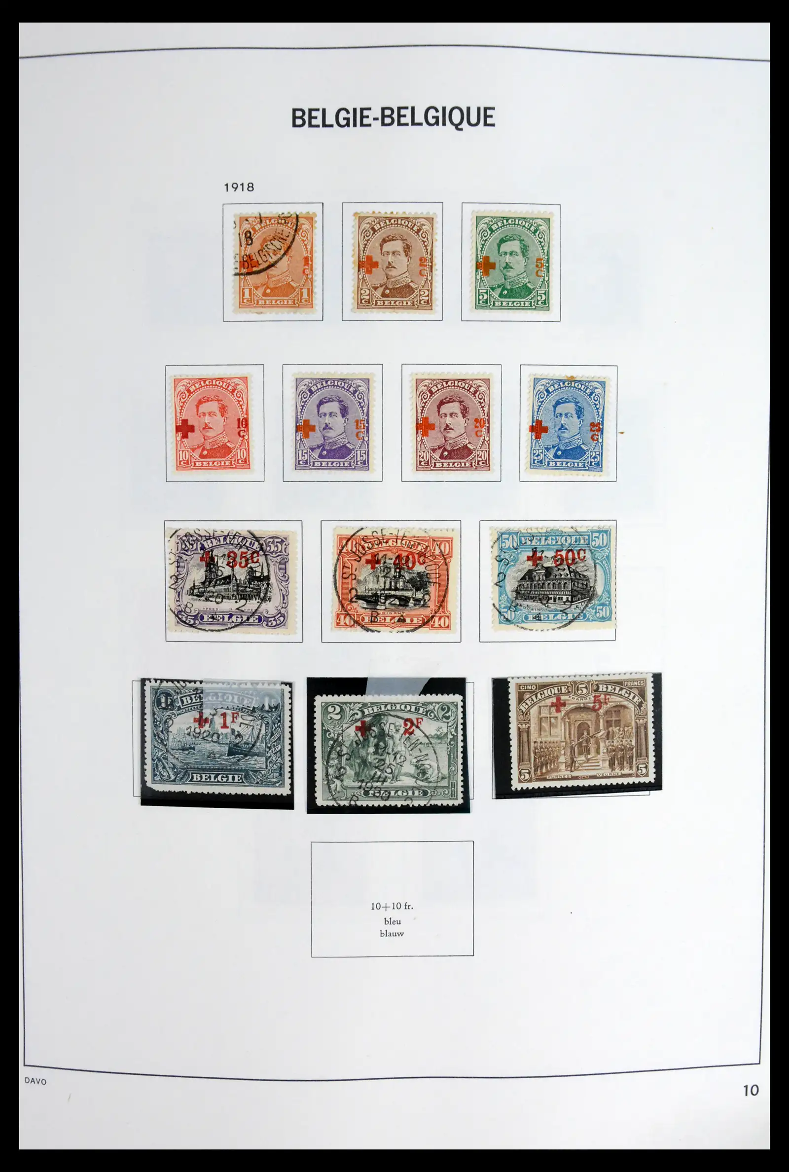 42062 0010 - Postzegelverzameling 42062 België 1849-1991.