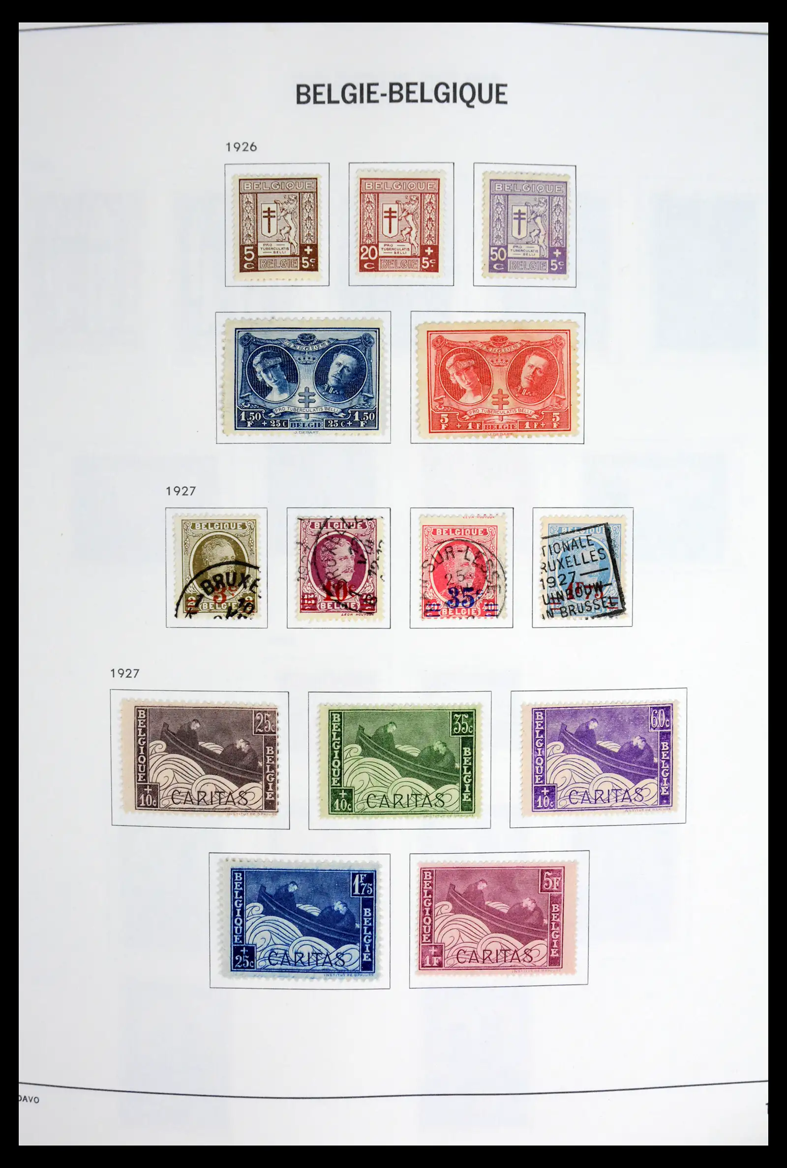 42062 0015 - Postzegelverzameling 42062 België 1849-1991.