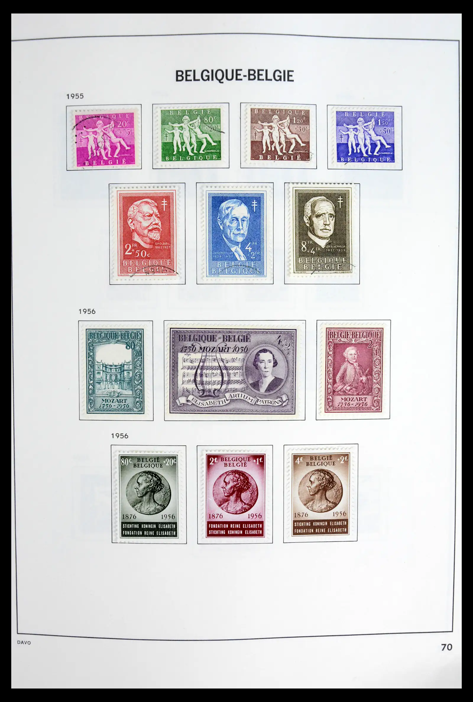 42062 0069 - Postzegelverzameling 42062 België 1849-1991.
