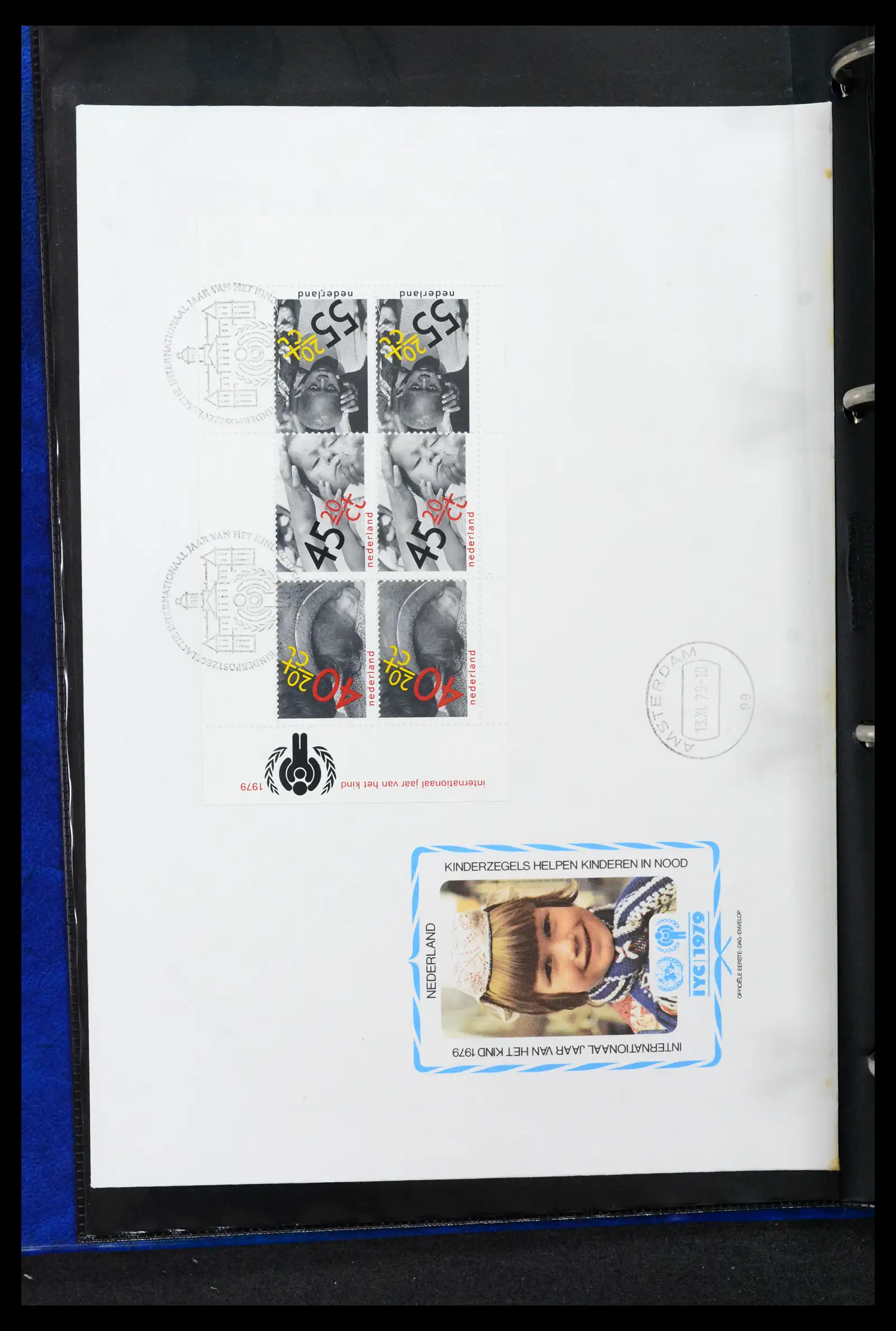 42063 0002 - Stamp collection 42063 Thematics Year of the Child 1979