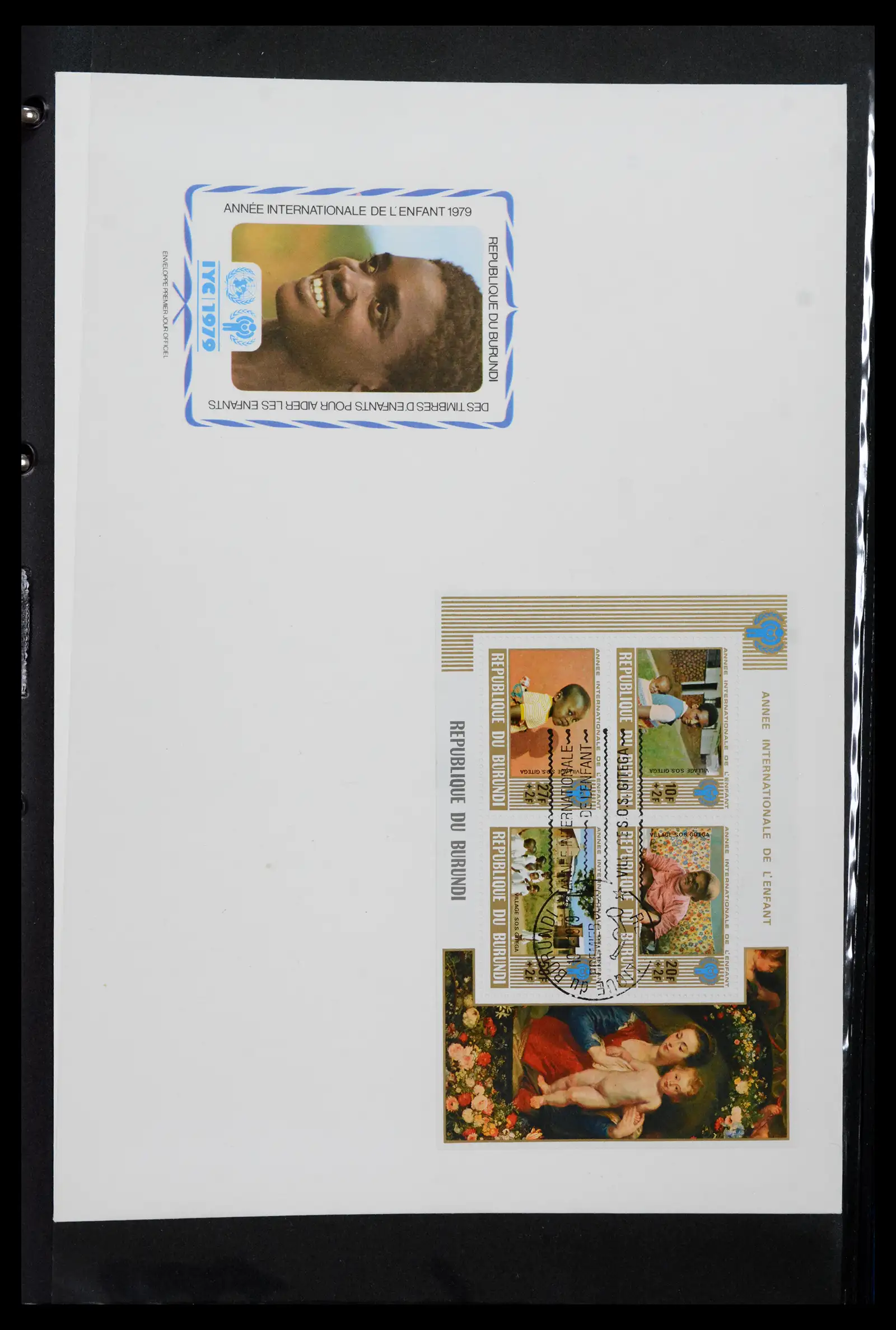 42063 0003 - Stamp collection 42063 Thematics Year of the Child 1979