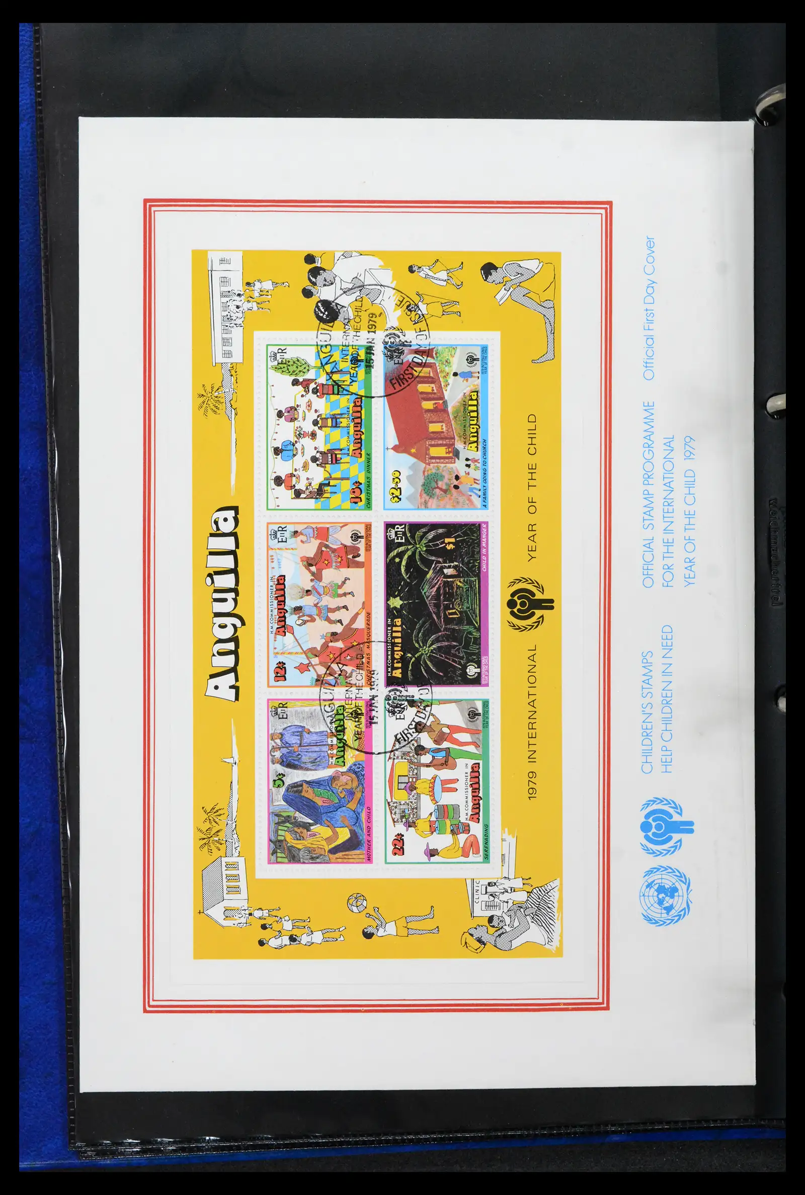 42063 0004 - Stamp collection 42063 Thematics Year of the Child 1979