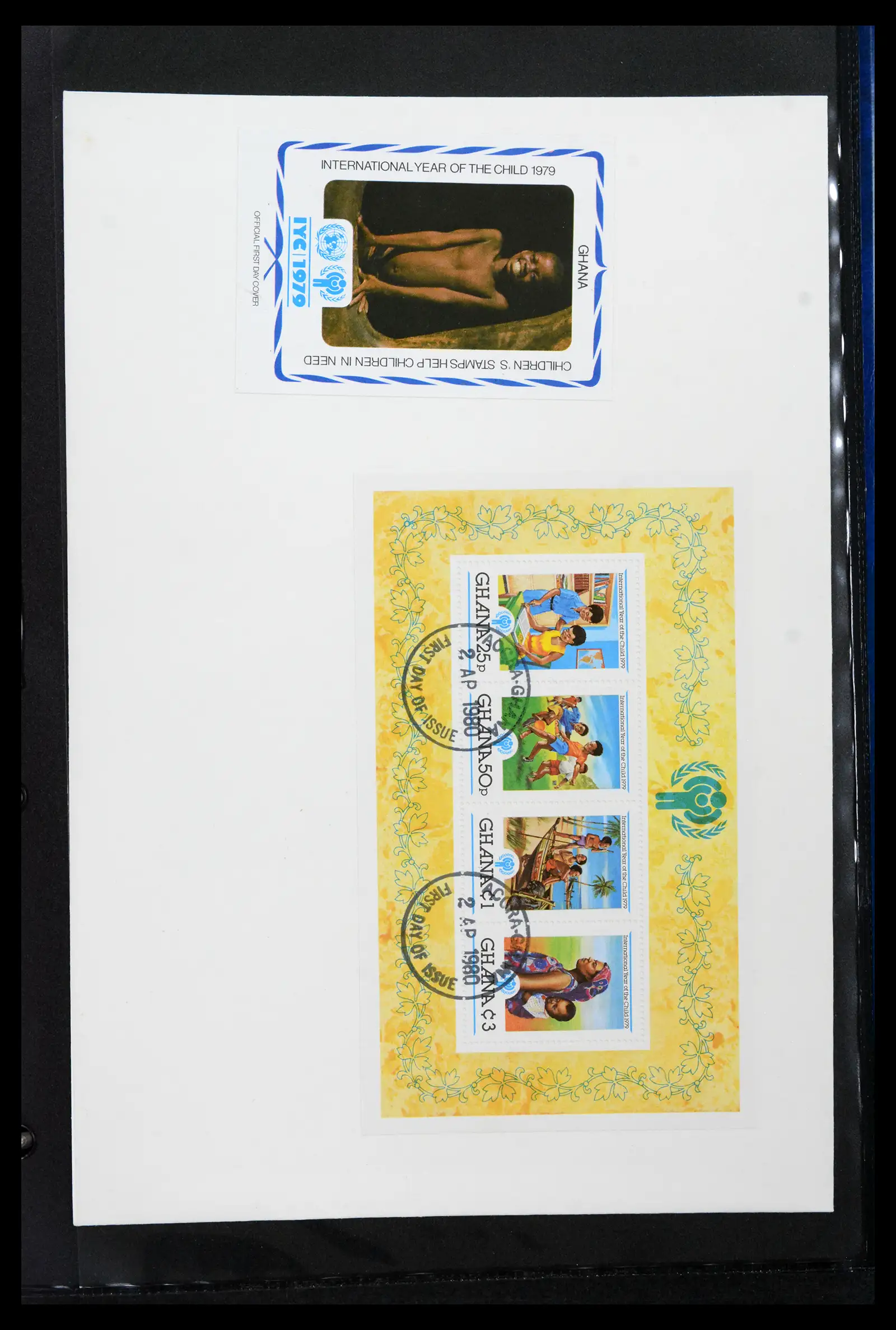 42063 0005 - Stamp collection 42063 Thematics Year of the Child 1979