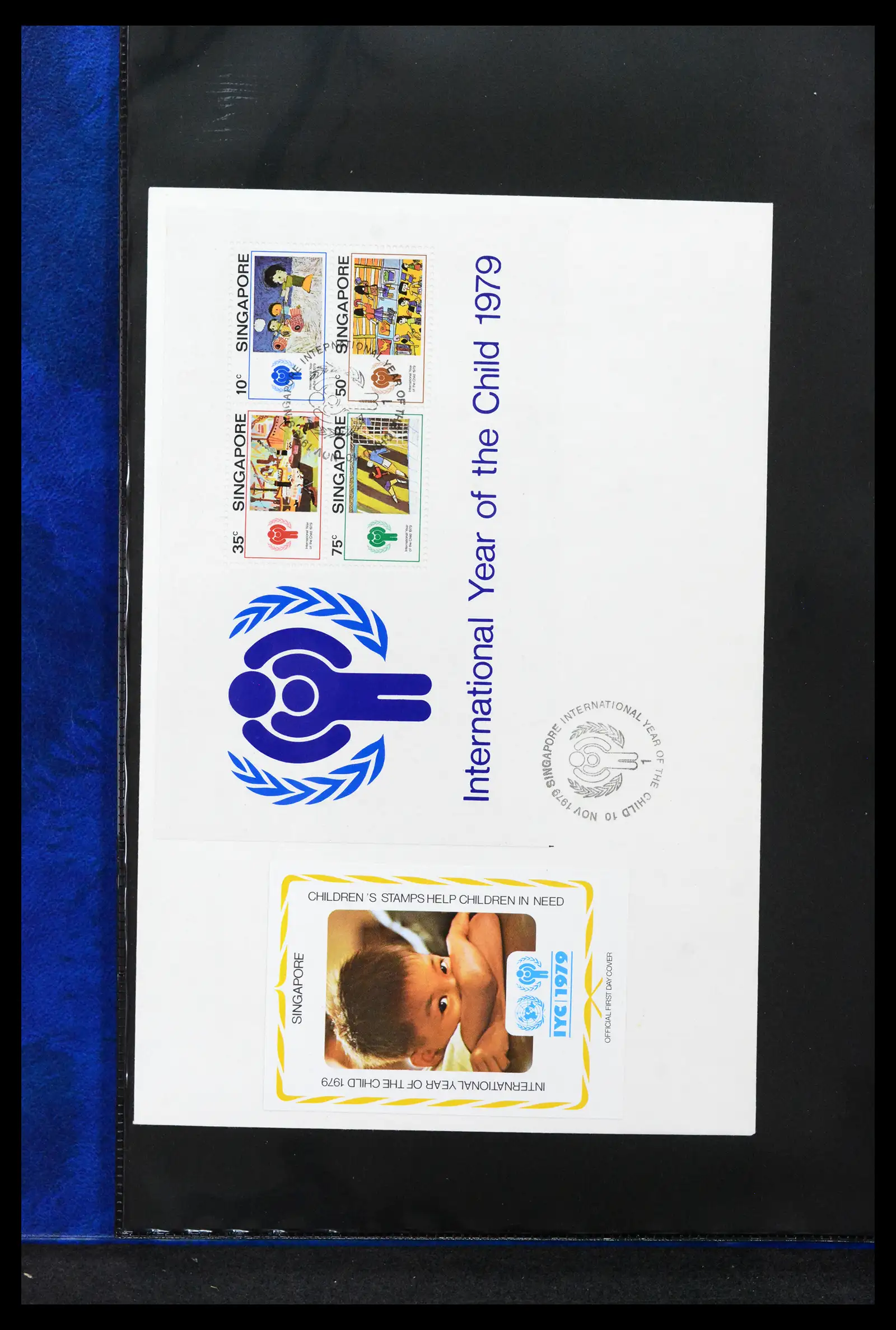 42063 0006 - Stamp collection 42063 Thematics Year of the Child 1979