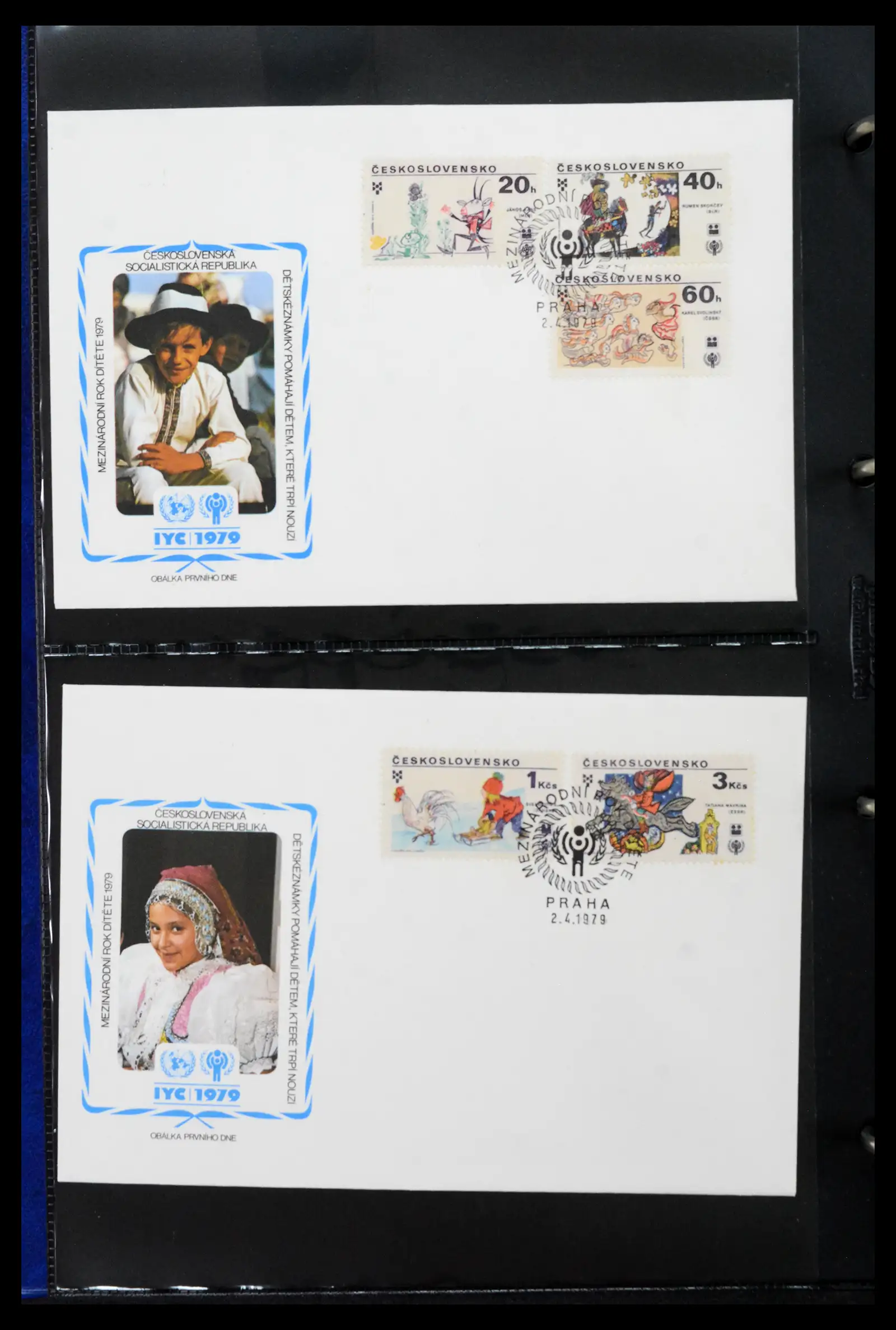 42063 0018 - Stamp collection 42063 Thematics Year of the Child 1979