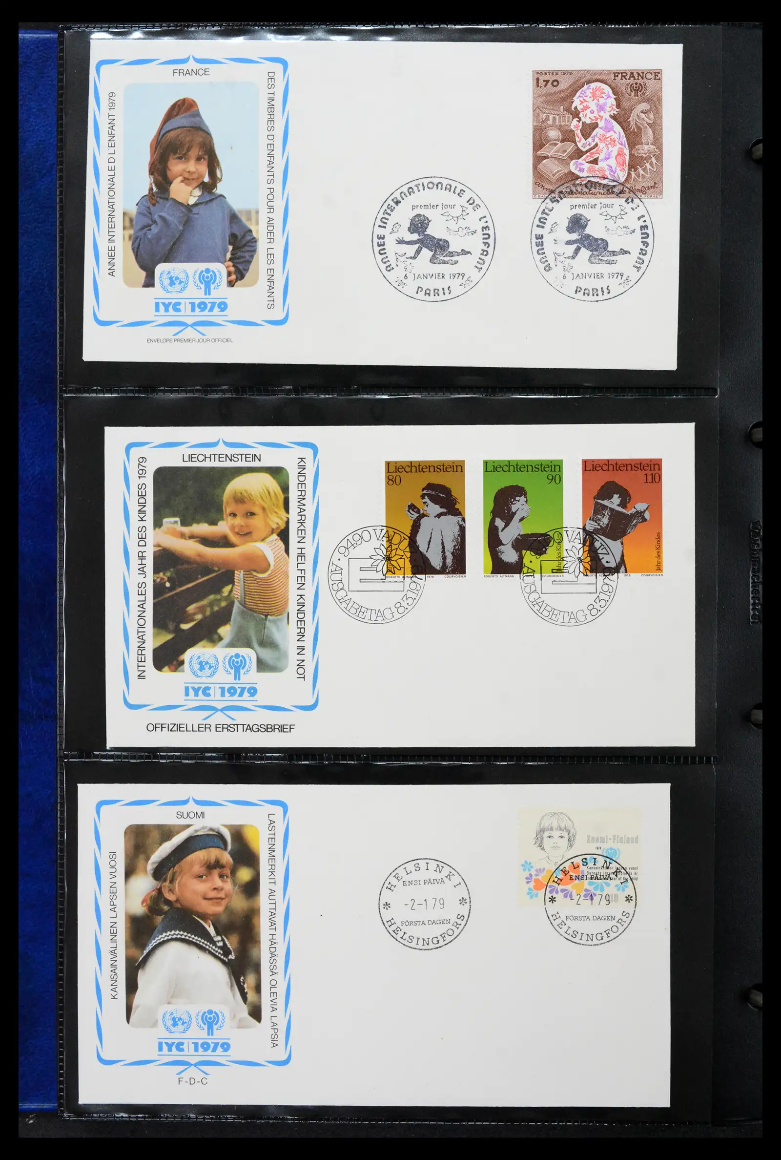 42063 0036 - Stamp collection 42063 Thematics Year of the Child 1979