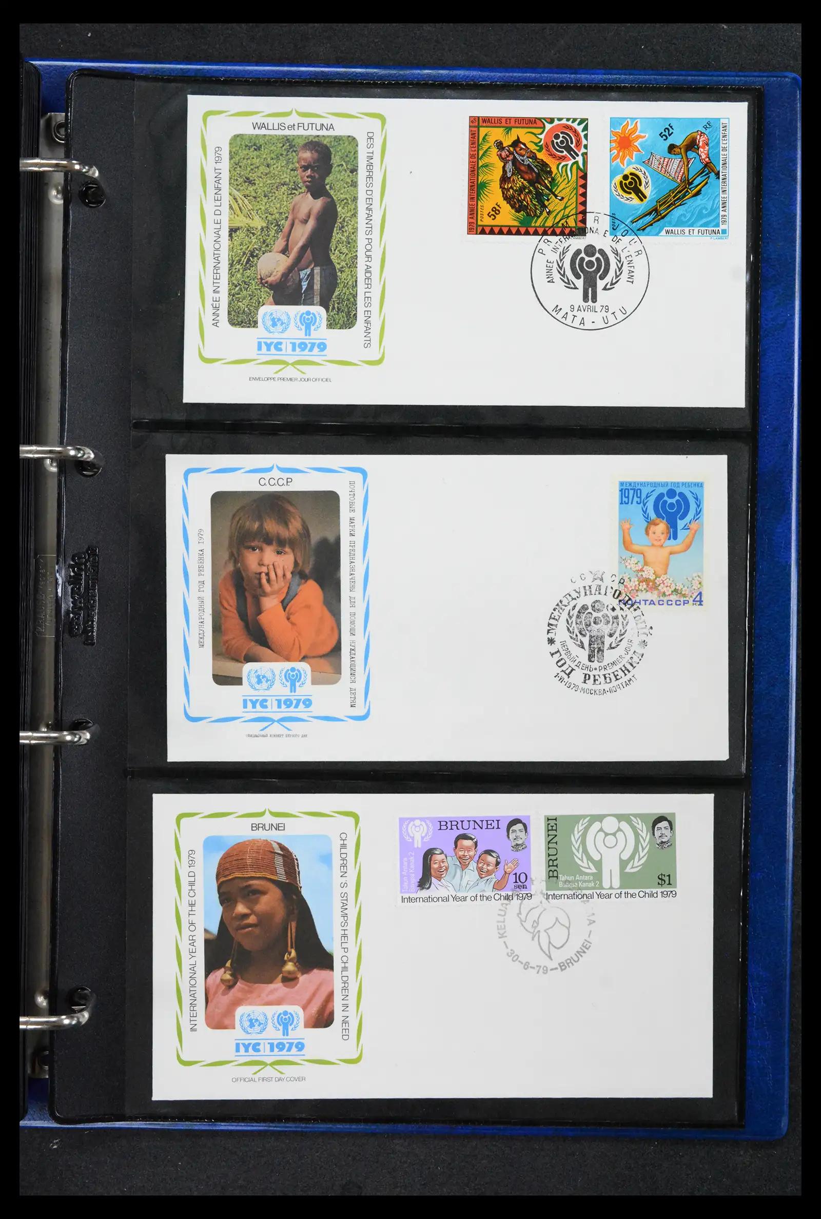 42063 0047 - Stamp collection 42063 Thematics Year of the Child 1979