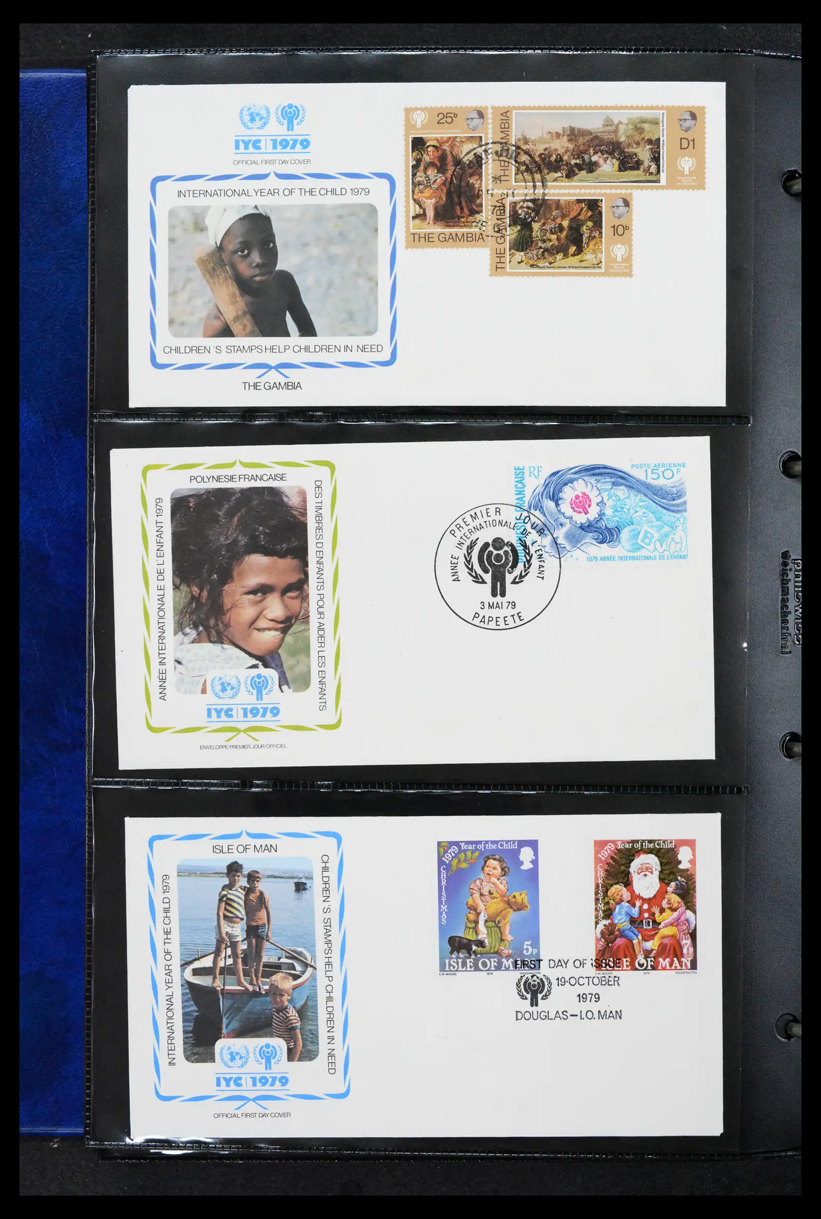 42063 0048 - Stamp collection 42063 Thematics Year of the Child 1979