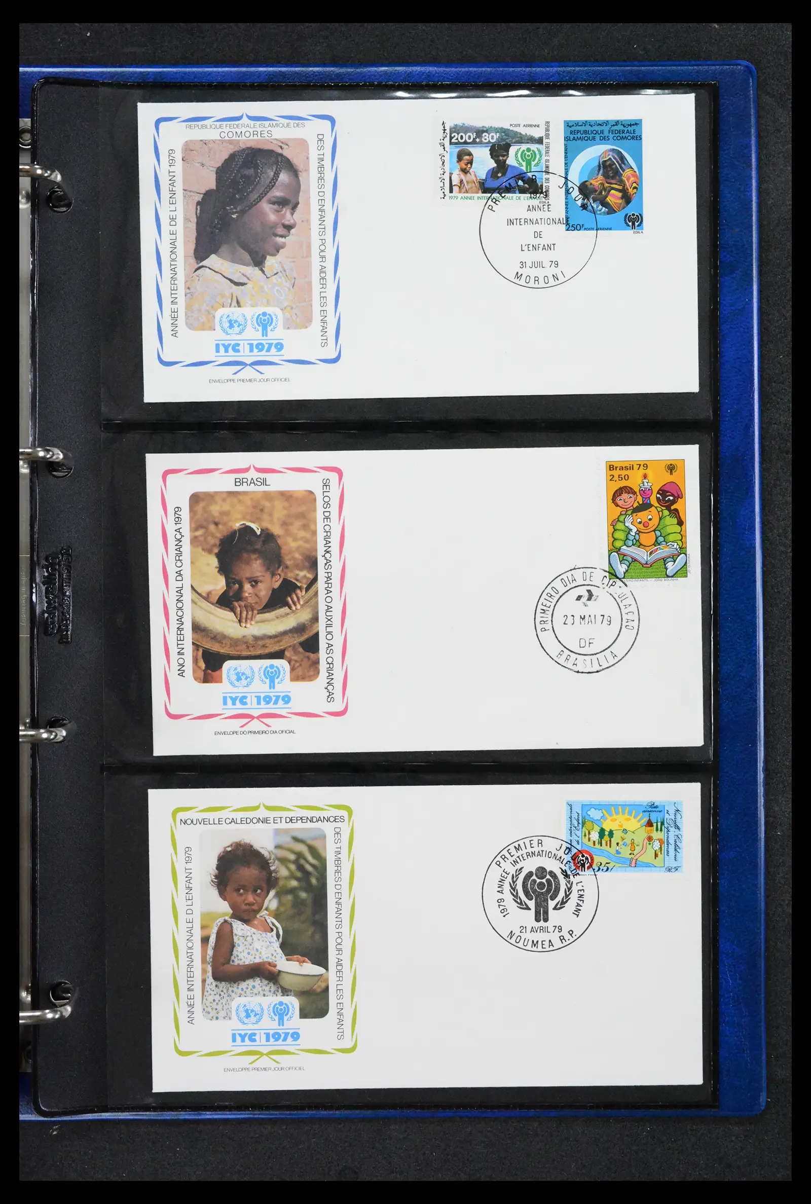 42063 0049 - Stamp collection 42063 Thematics Year of the Child 1979
