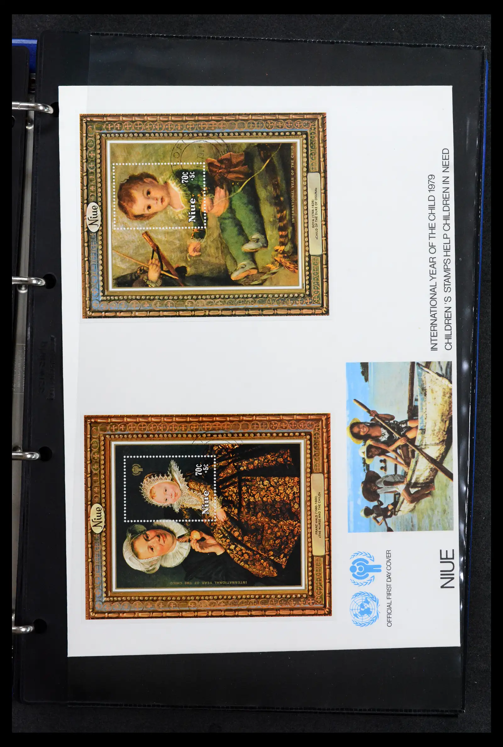 42063 0052 - Stamp collection 42063 Thematics Year of the Child 1979