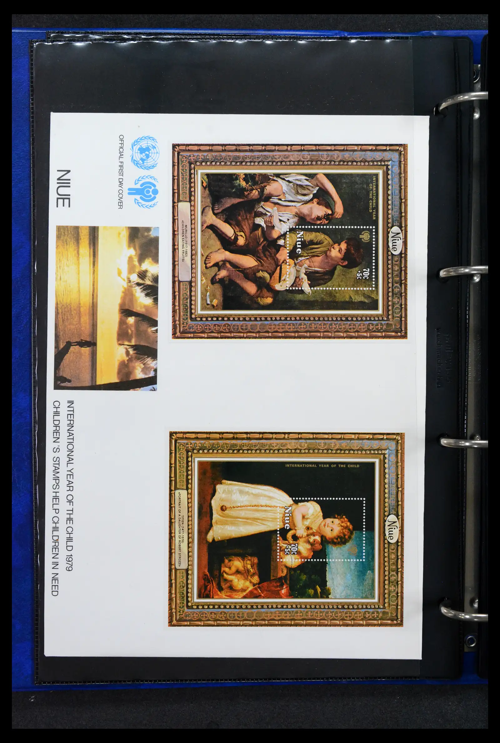 42063 0053 - Stamp collection 42063 Thematics Year of the Child 1979