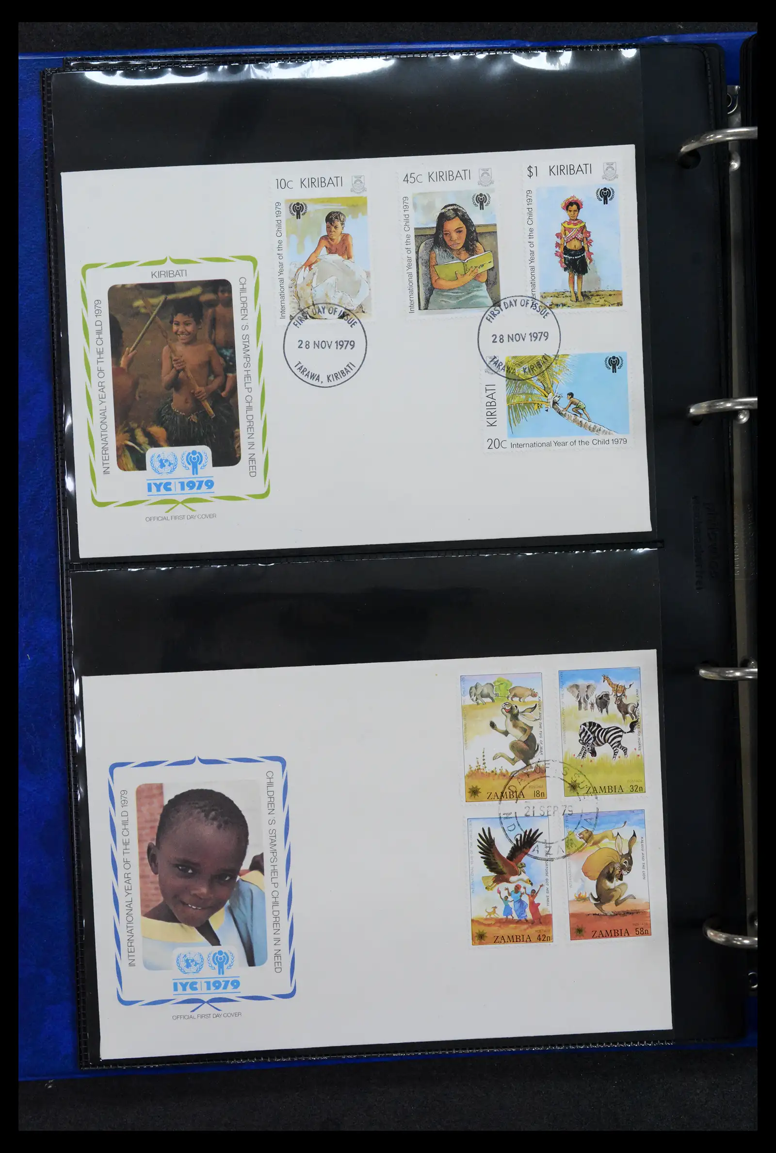 42063 0055 - Stamp collection 42063 Thematics Year of the Child 1979