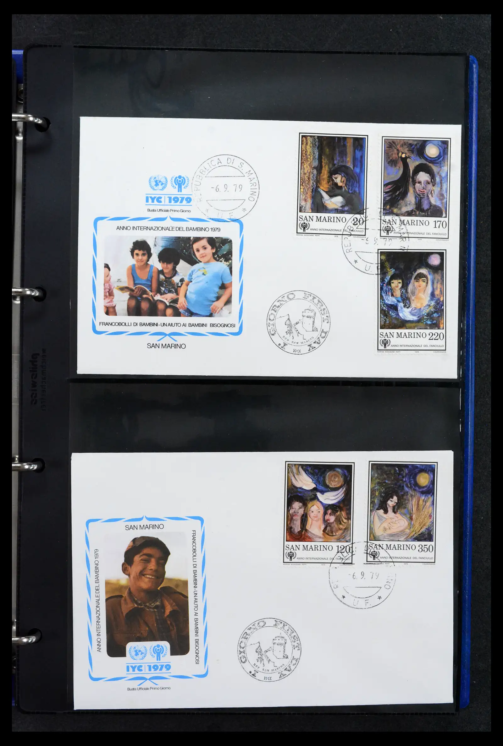 42063 0056 - Stamp collection 42063 Thematics Year of the Child 1979