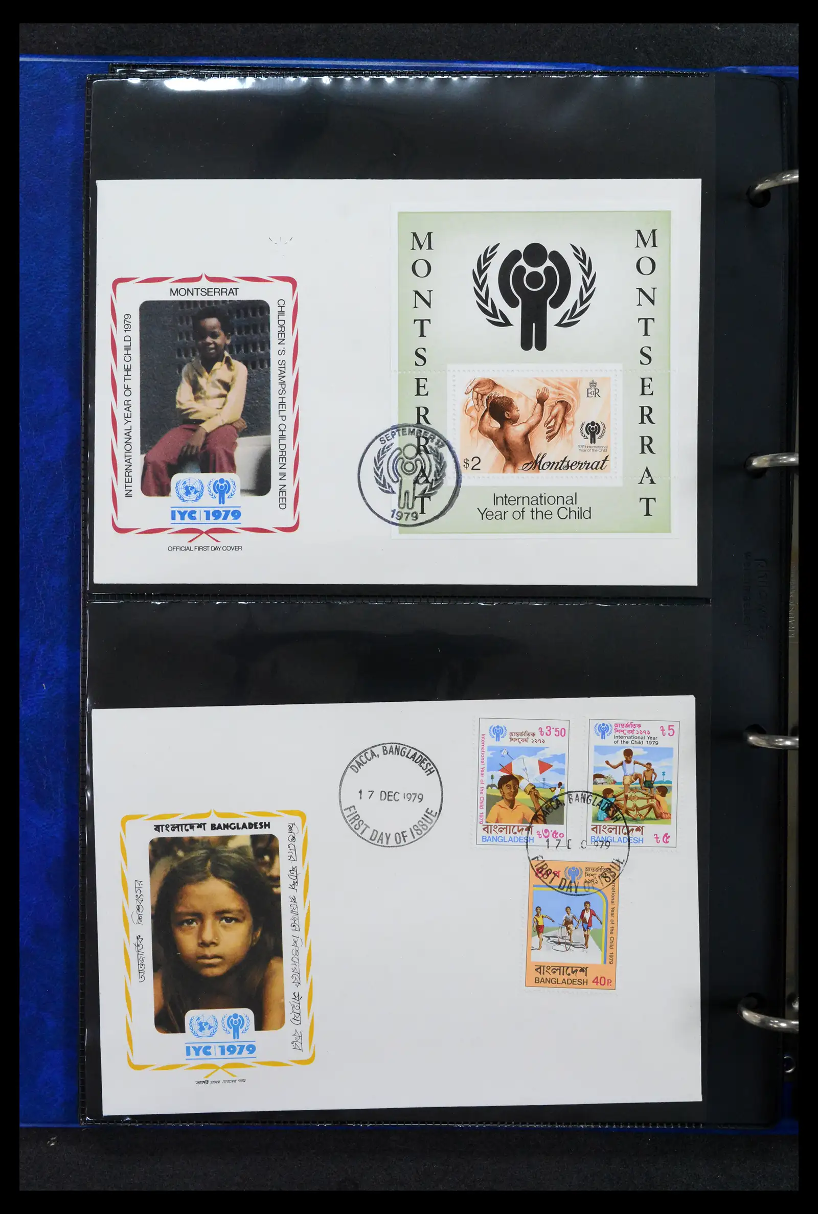 42063 0057 - Stamp collection 42063 Thematics Year of the Child 1979