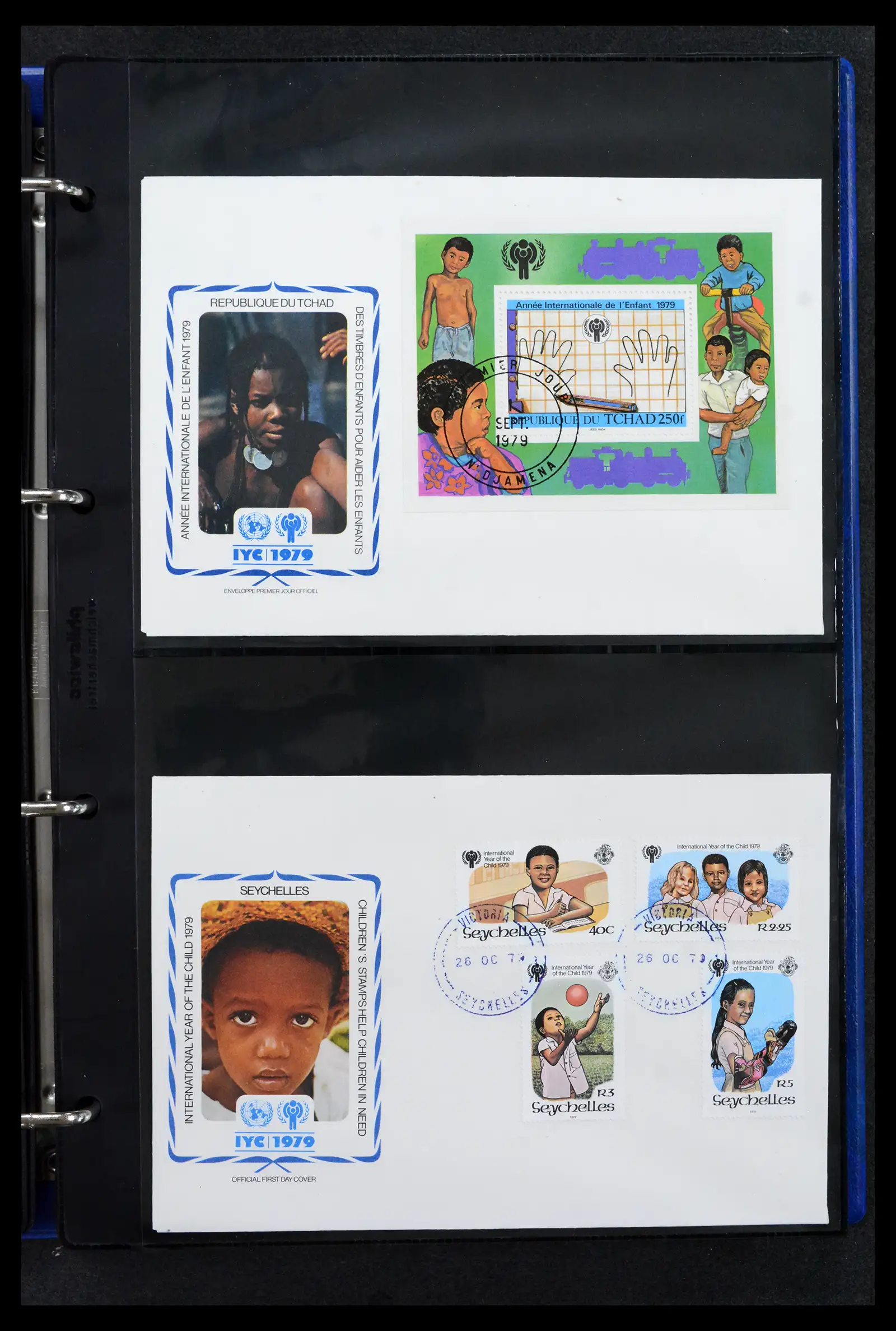 42063 0058 - Stamp collection 42063 Thematics Year of the Child 1979