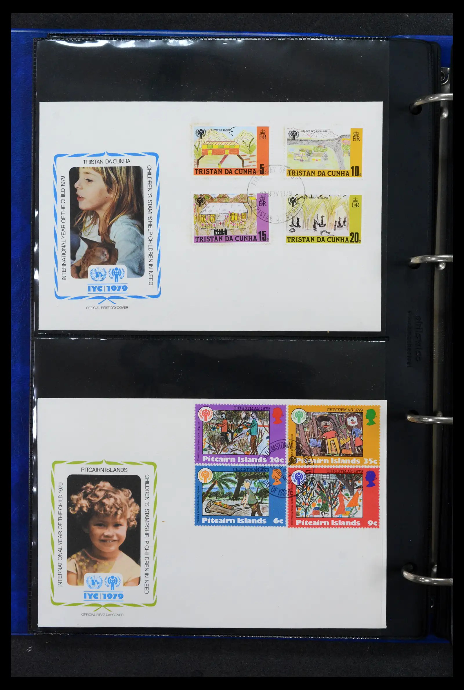 42063 0059 - Stamp collection 42063 Thematics Year of the Child 1979