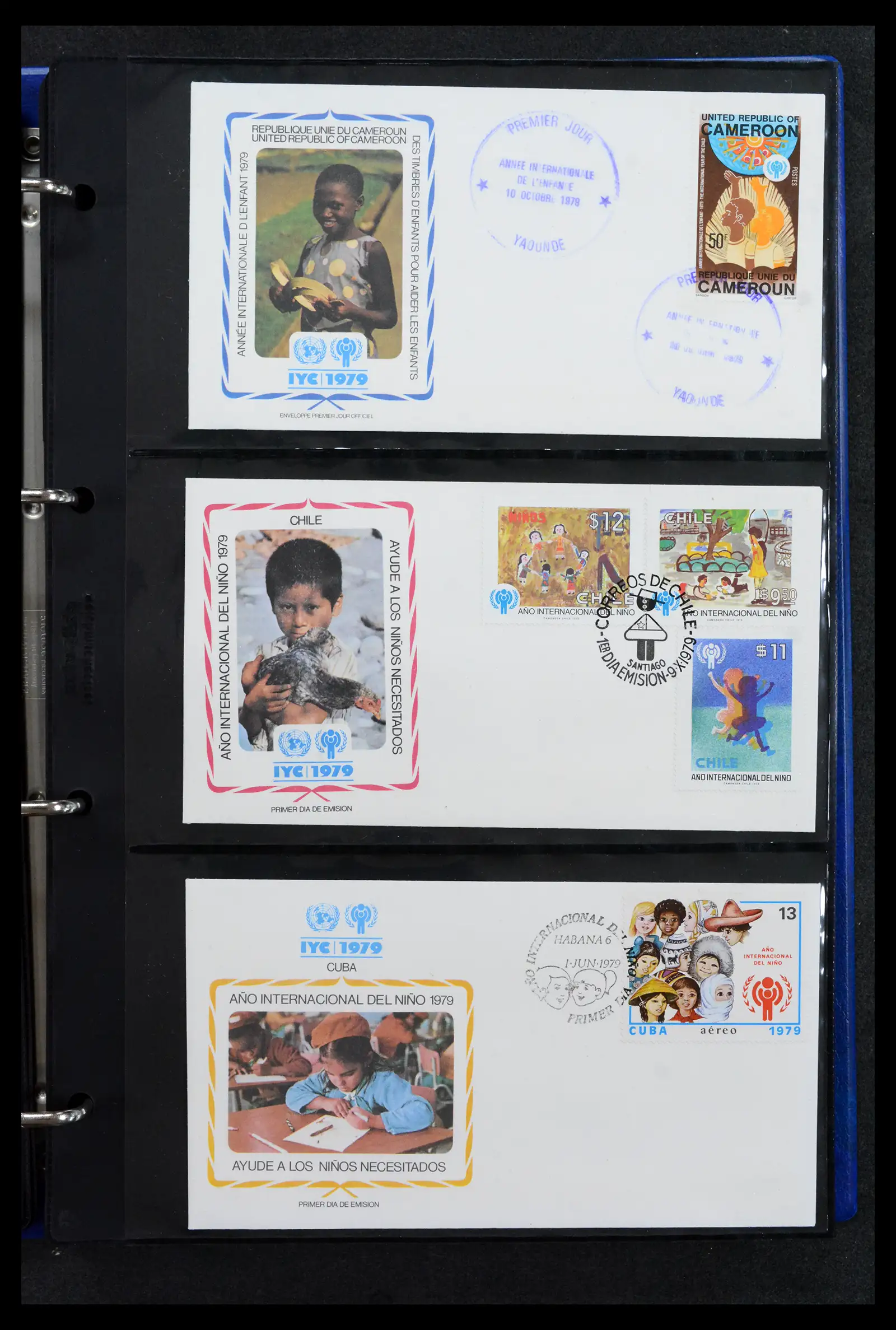 42063 0060 - Stamp collection 42063 Thematics Year of the Child 1979