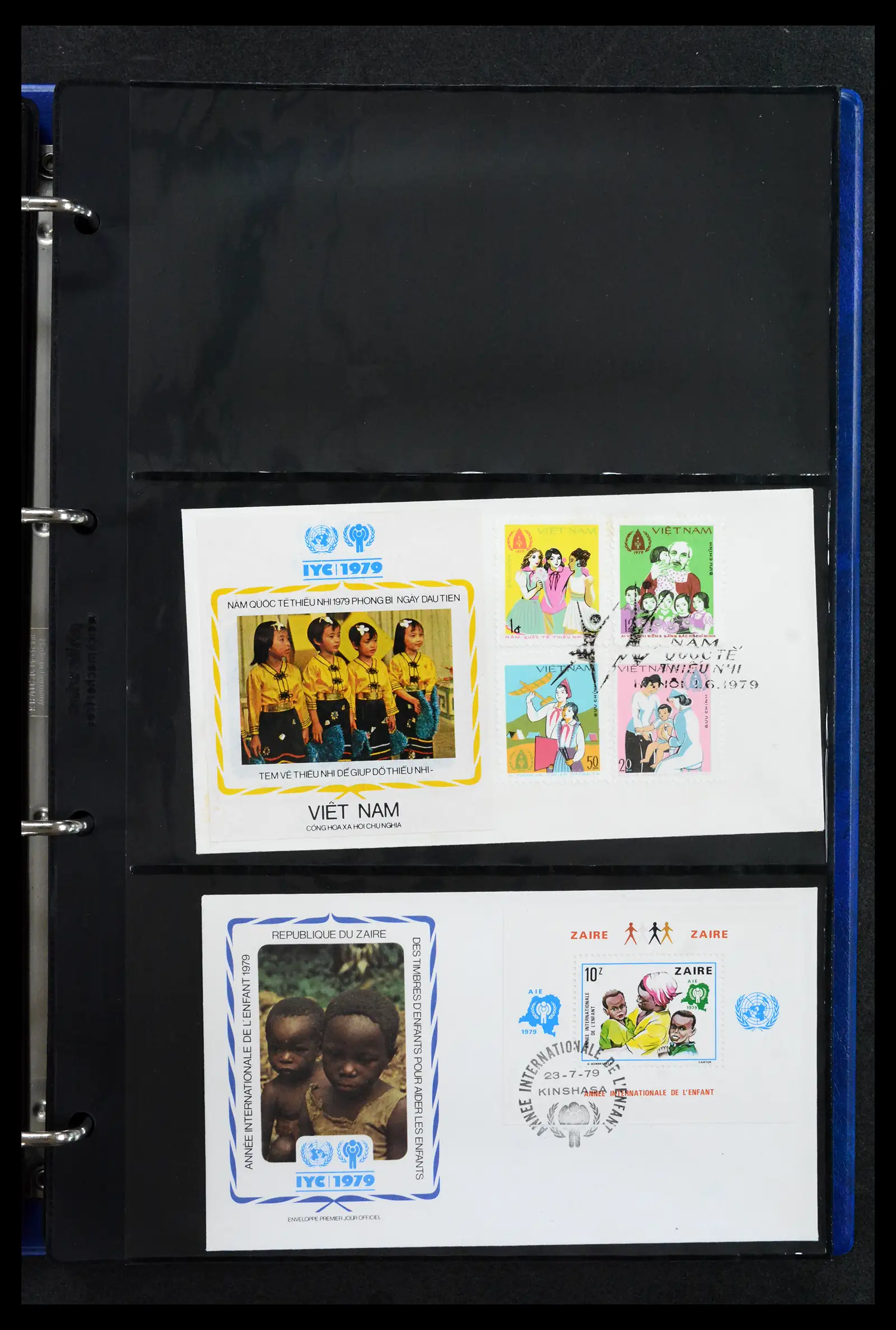 42063 0066 - Stamp collection 42063 Thematics Year of the Child 1979