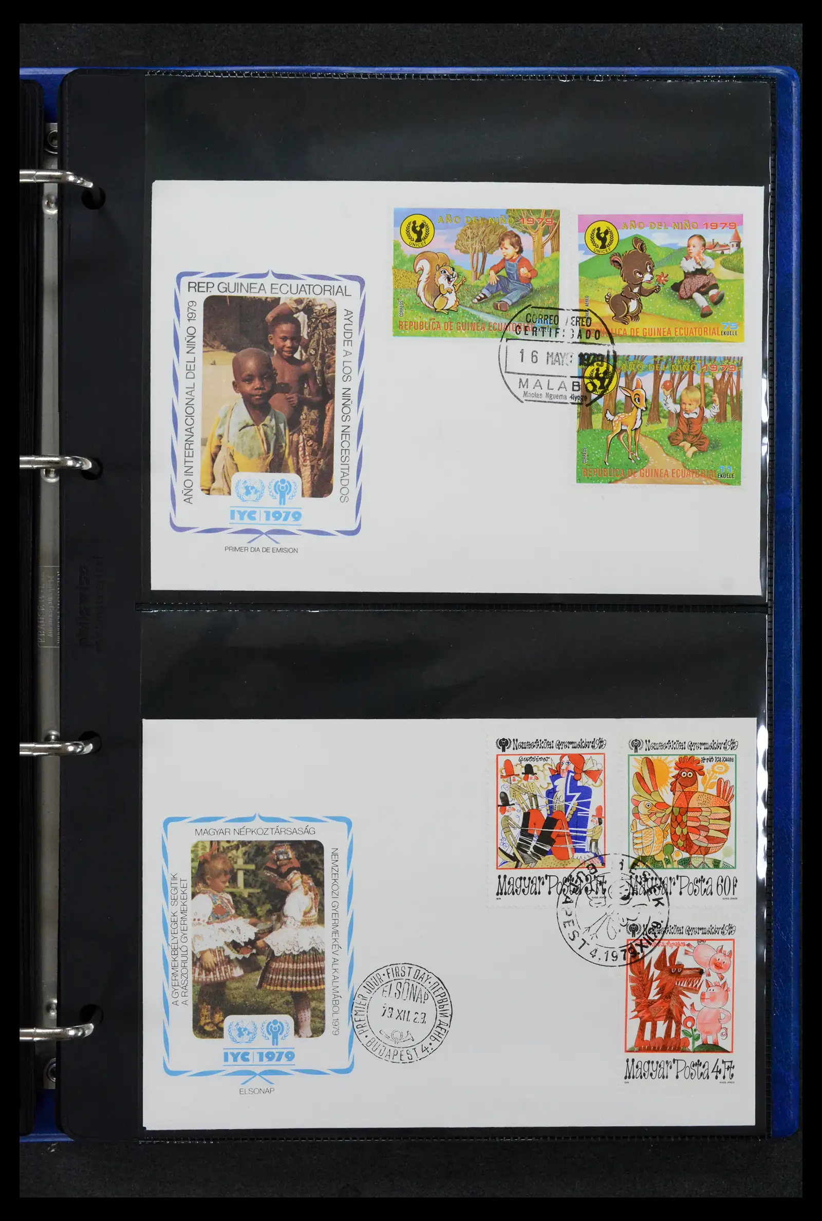 42063 0069 - Stamp collection 42063 Thematics Year of the Child 1979