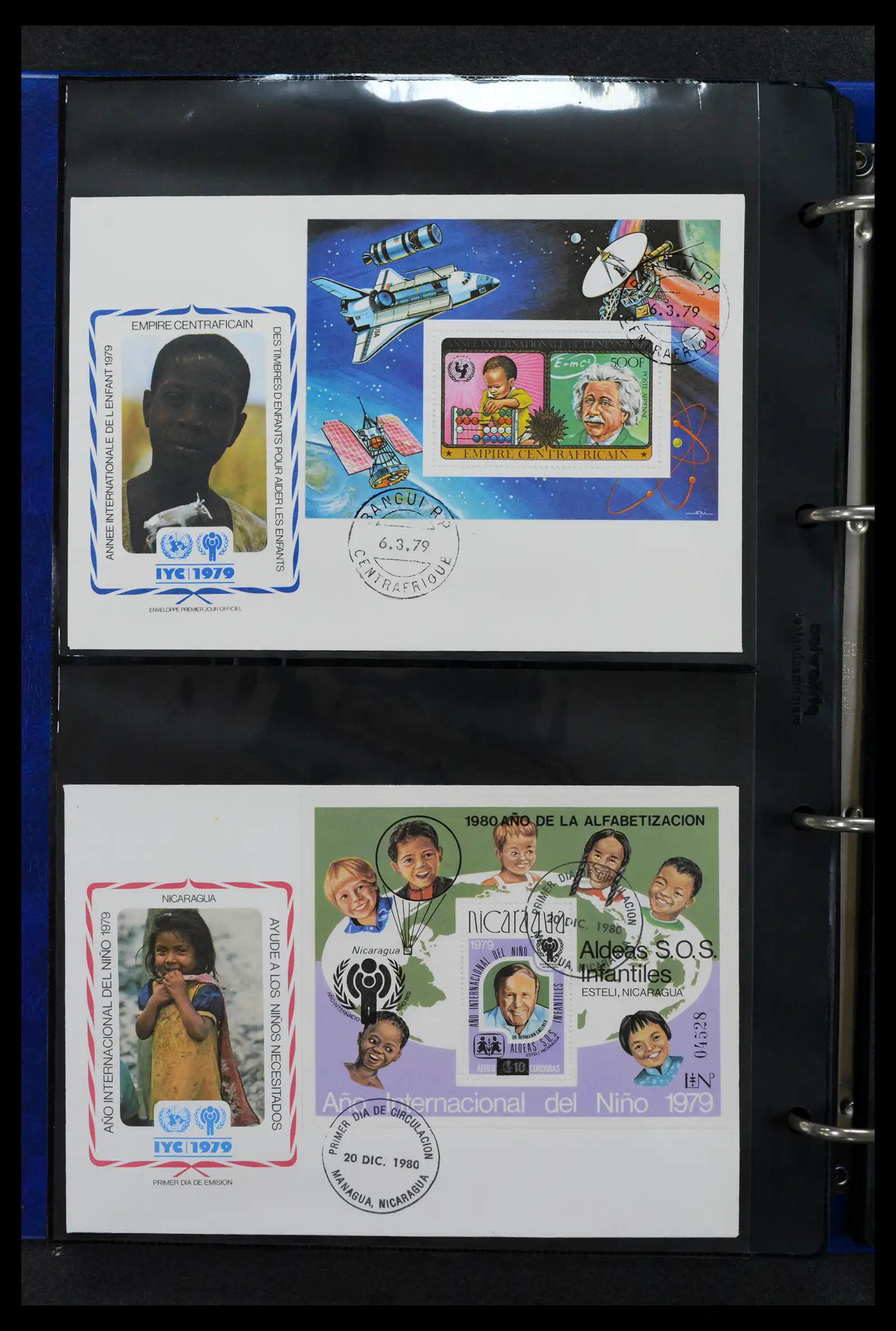 42063 0070 - Stamp collection 42063 Thematics Year of the Child 1979