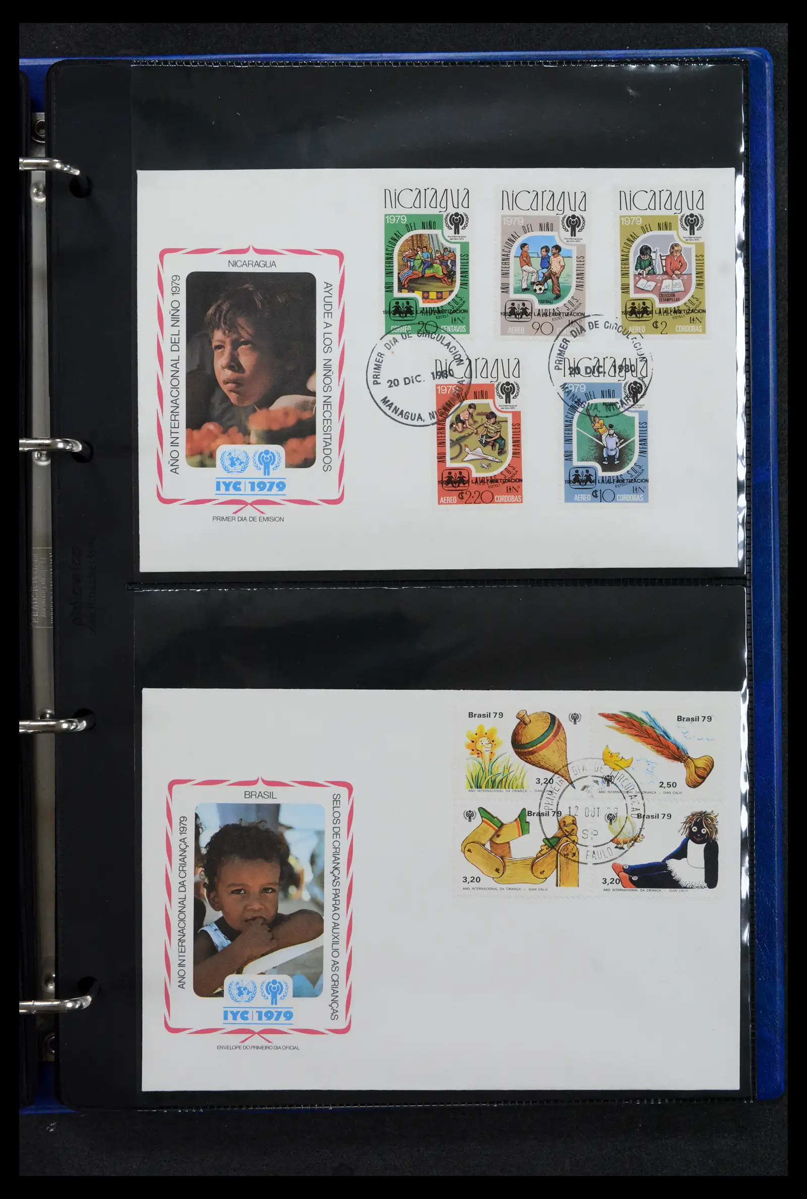 42063 0071 - Stamp collection 42063 Thematics Year of the Child 1979
