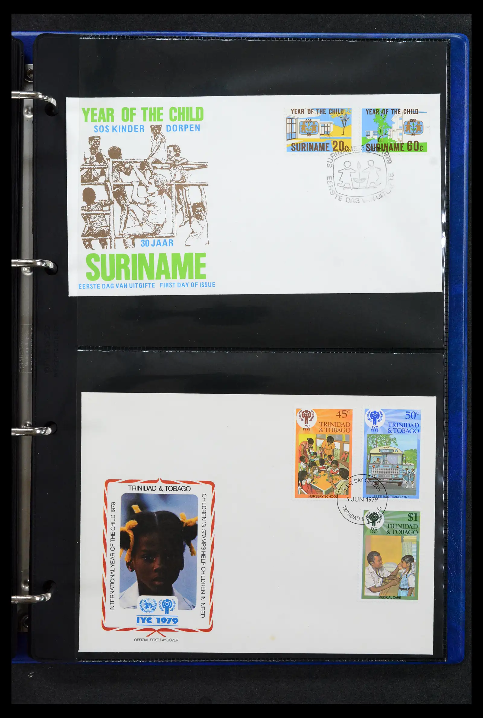 42063 0075 - Stamp collection 42063 Thematics Year of the Child 1979