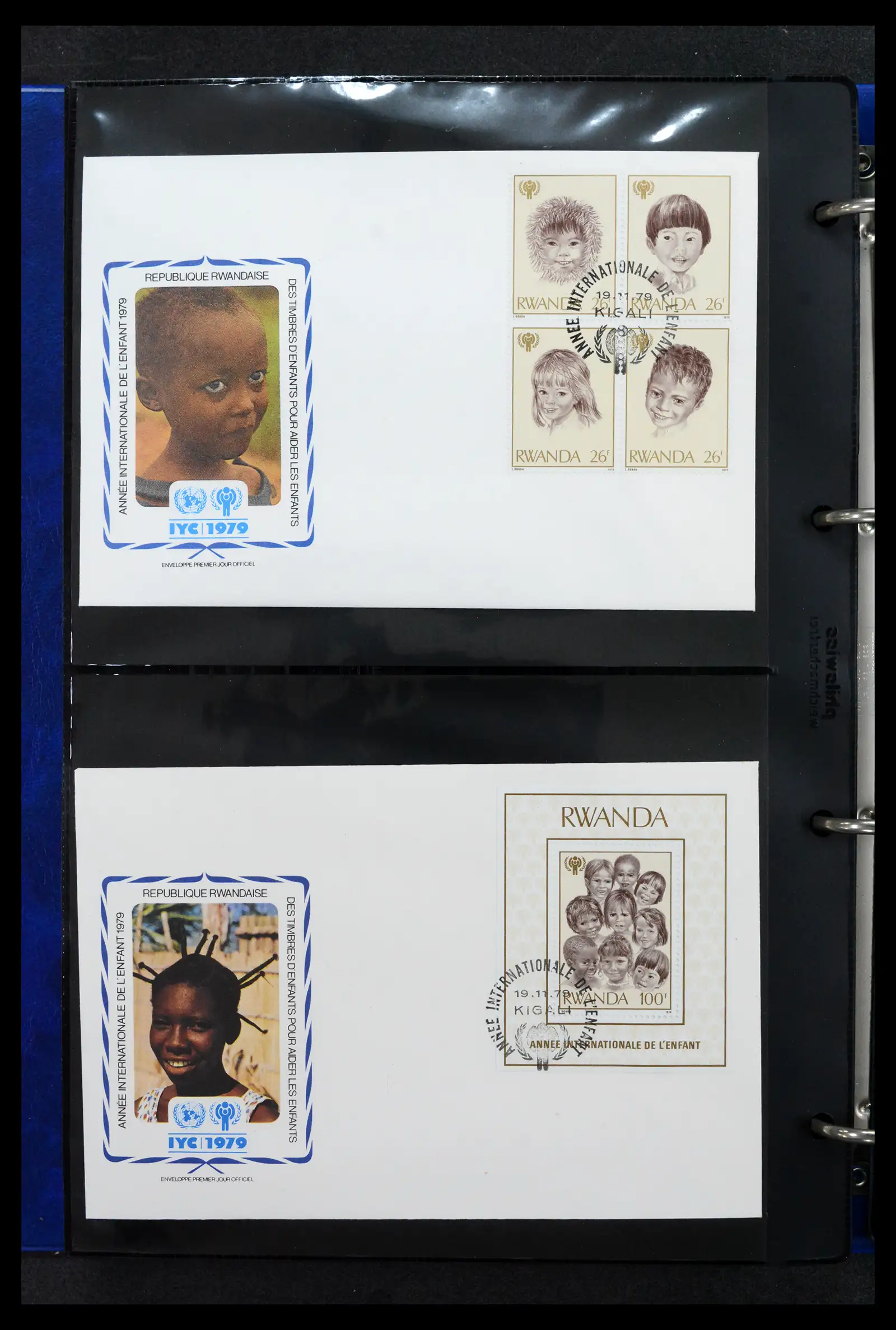 42063 0078 - Stamp collection 42063 Thematics Year of the Child 1979