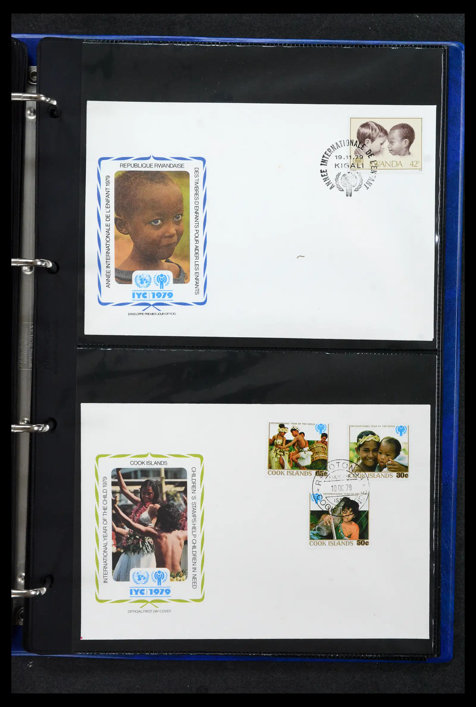 42063 0079 - Stamp collection 42063 Thematics Year of the Child 1979