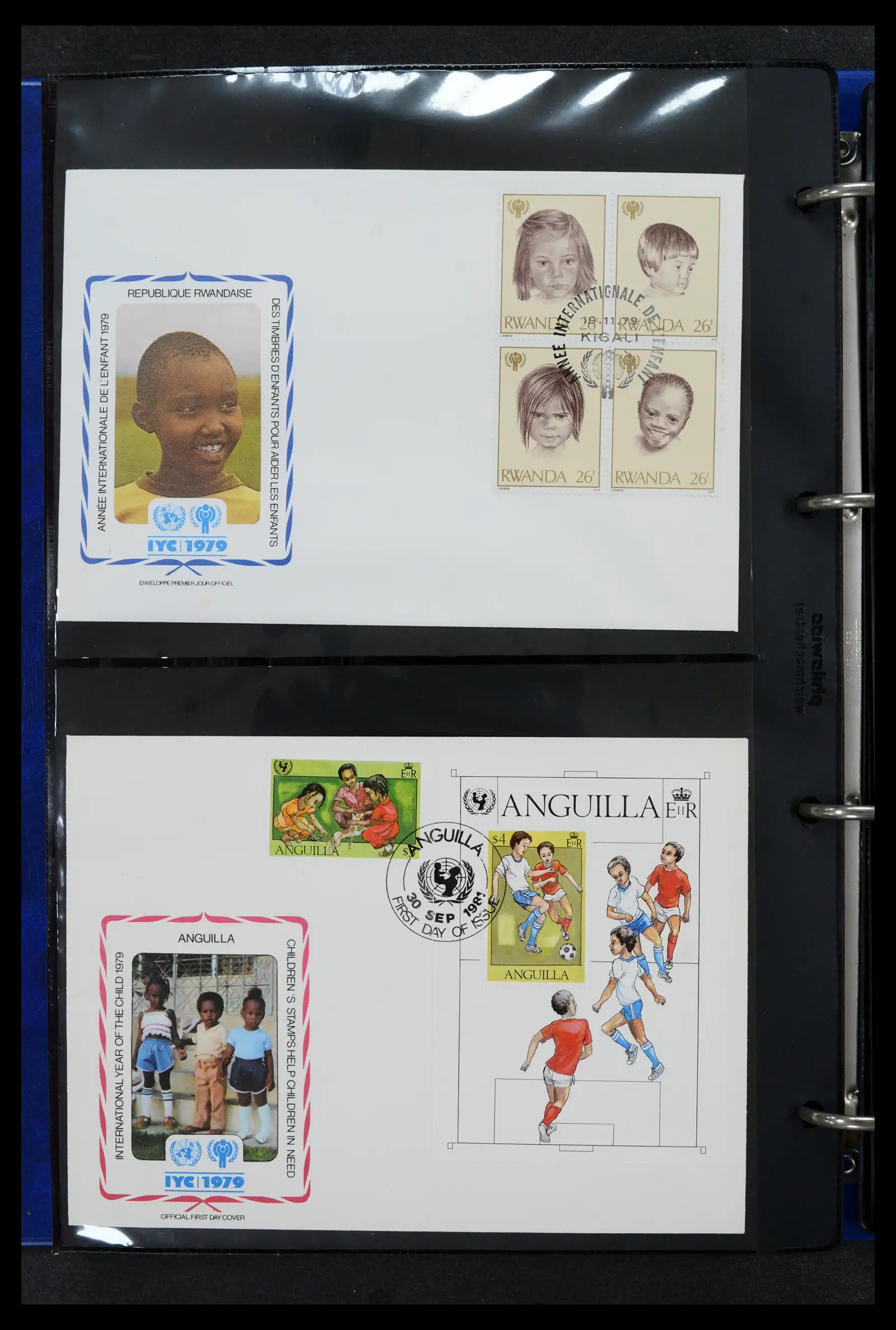 42063 0080 - Stamp collection 42063 Thematics Year of the Child 1979