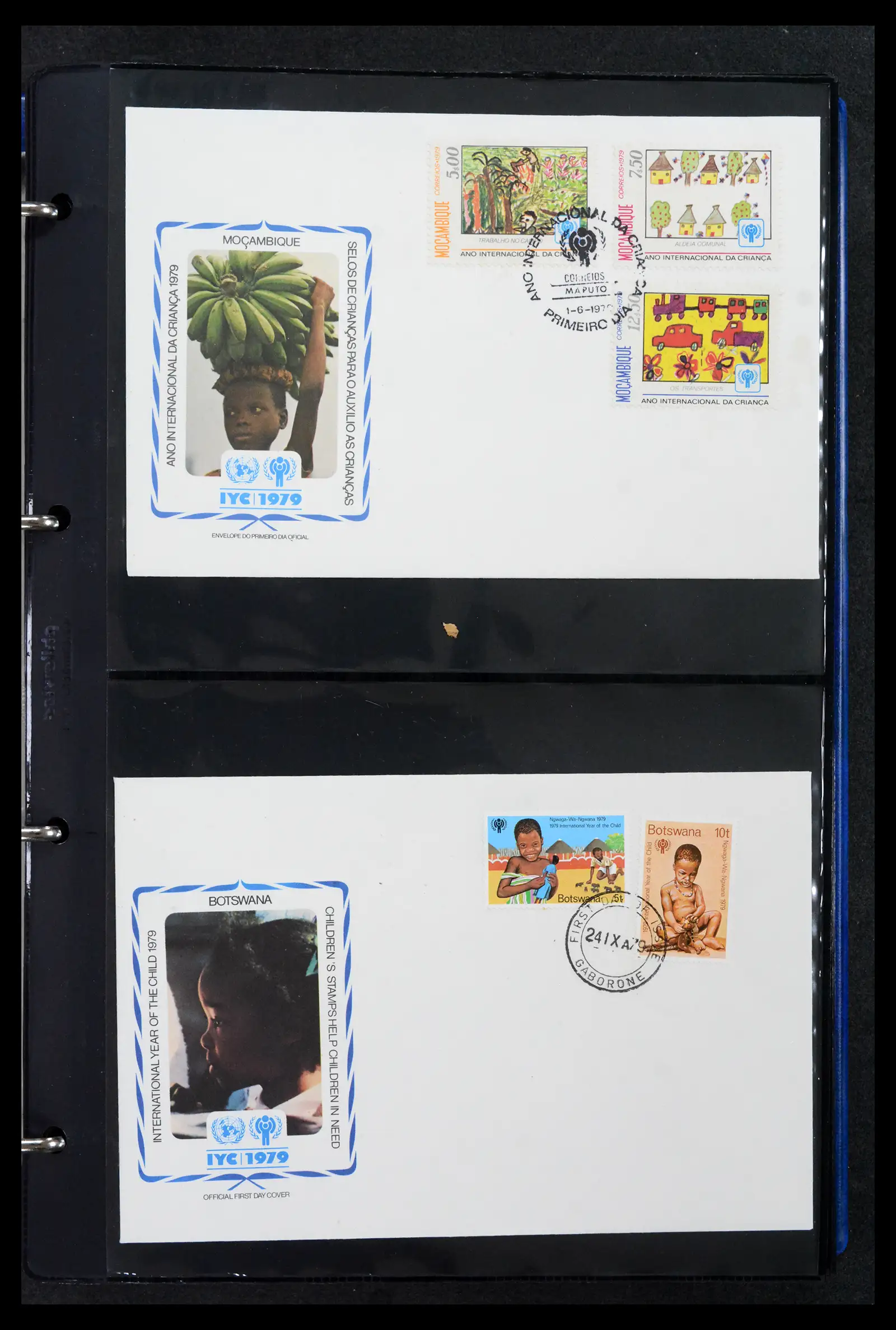 42063 0081 - Stamp collection 42063 Thematics Year of the Child 1979