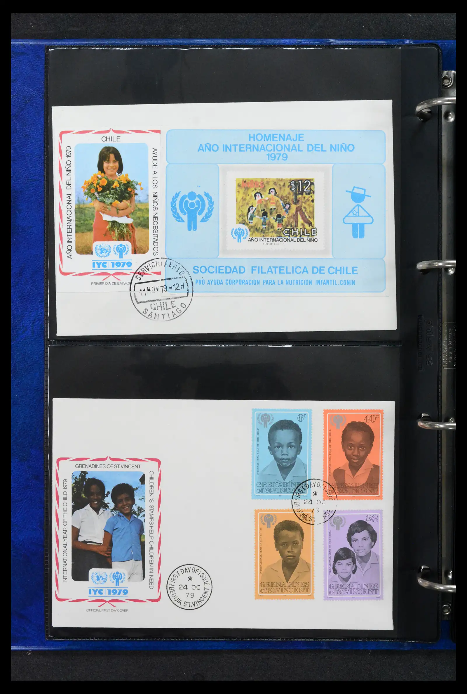 42063 0082 - Stamp collection 42063 Thematics Year of the Child 1979