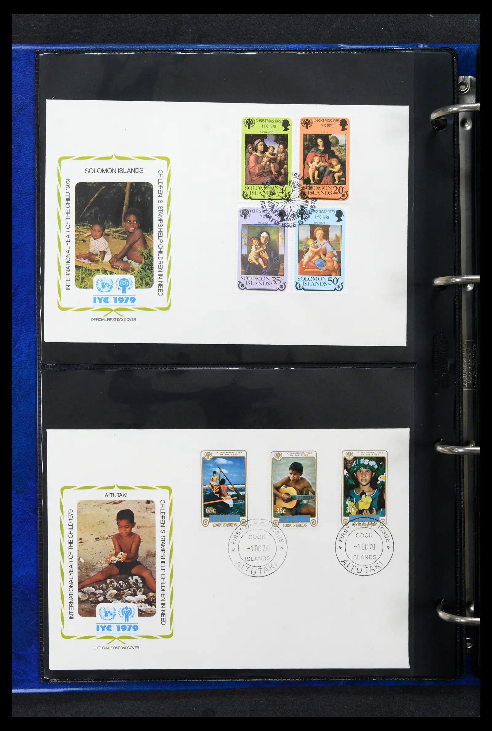 42063 0084 - Stamp collection 42063 Thematics Year of the Child 1979