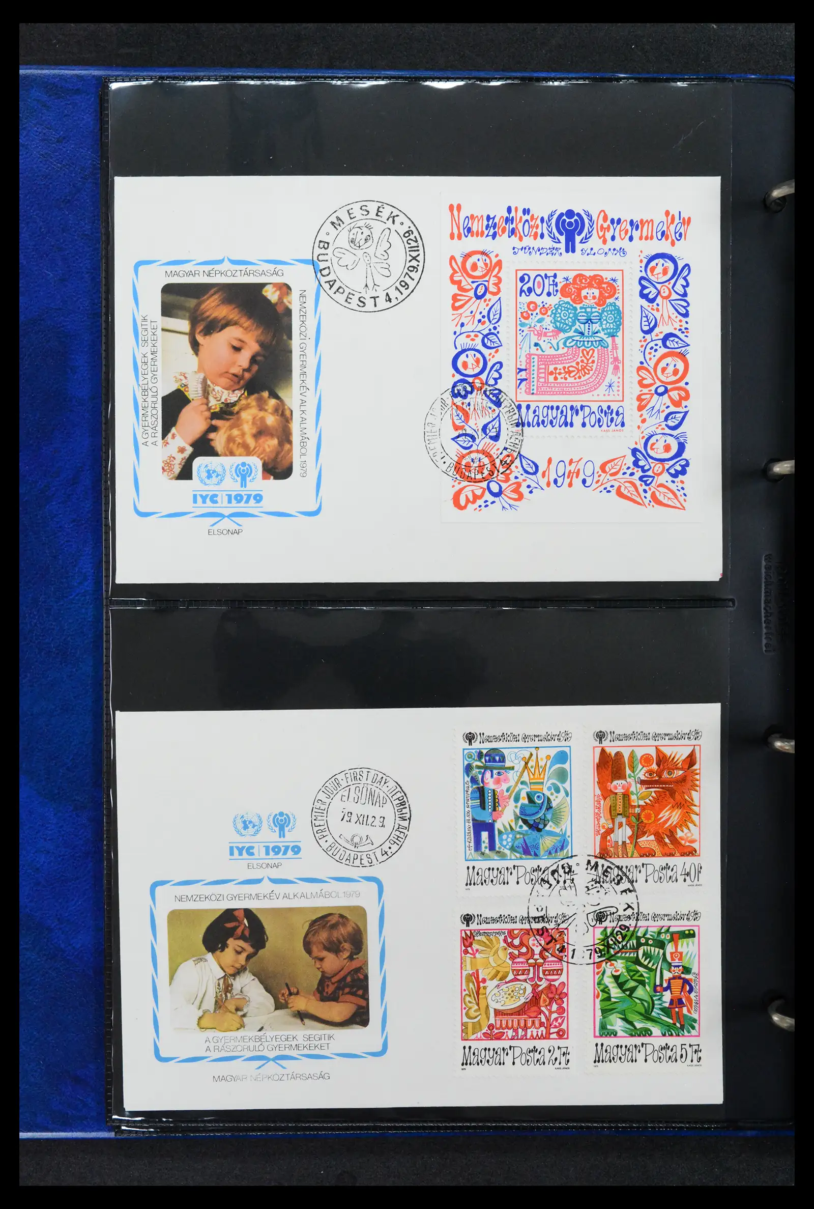 42063 0088 - Stamp collection 42063 Thematics Year of the Child 1979