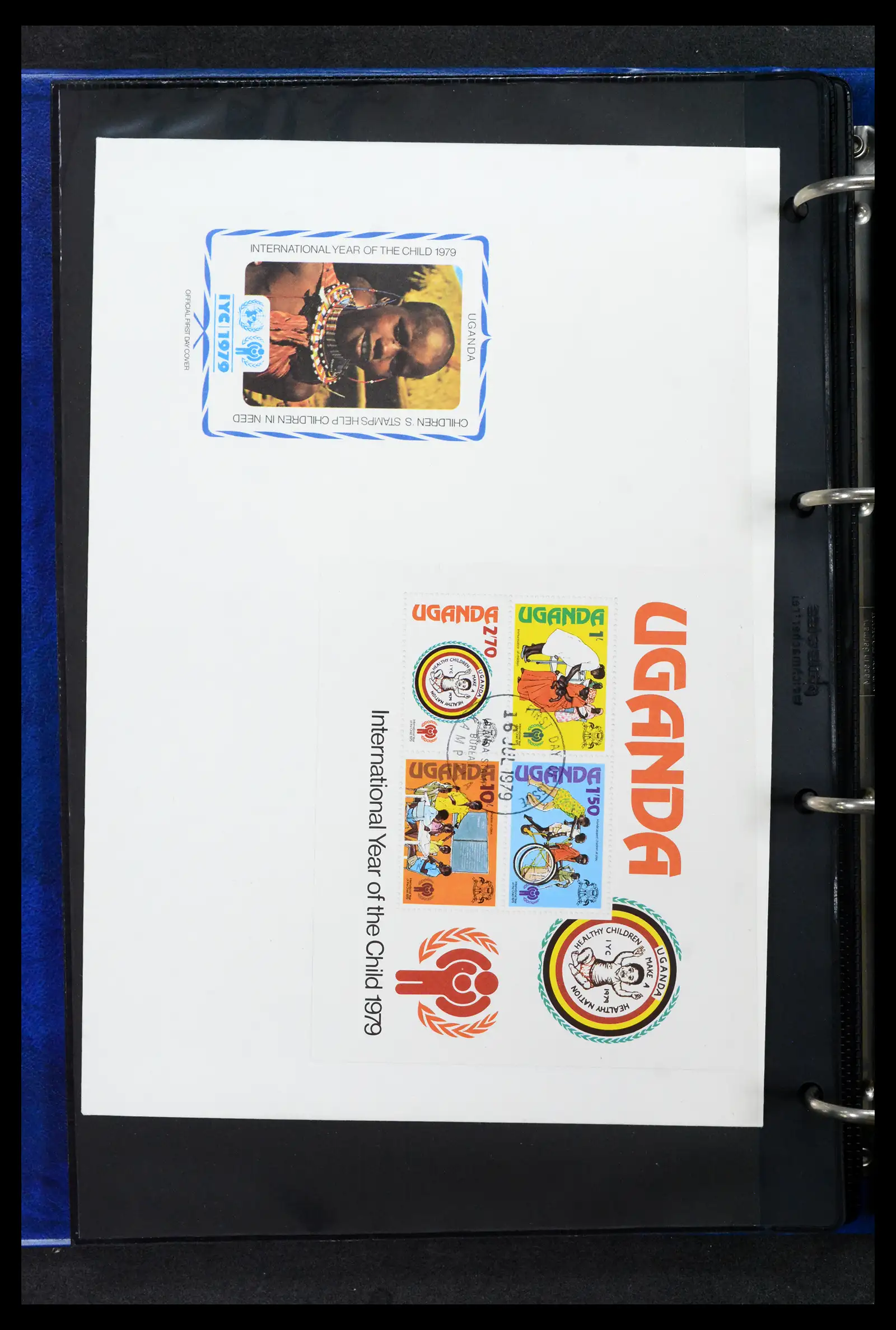 42063 0092 - Stamp collection 42063 Thematics Year of the Child 1979