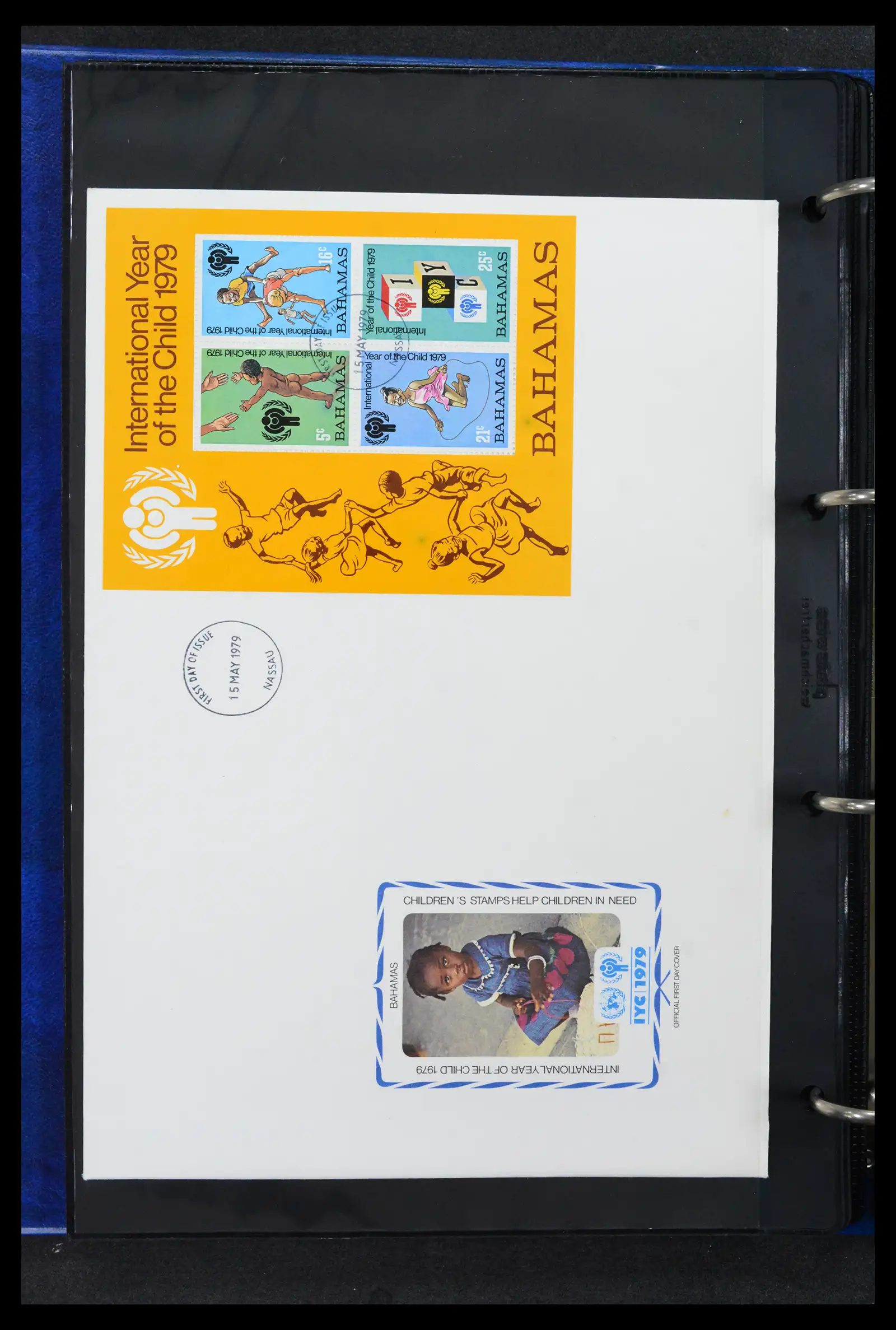 42063 0094 - Stamp collection 42063 Thematics Year of the Child 1979