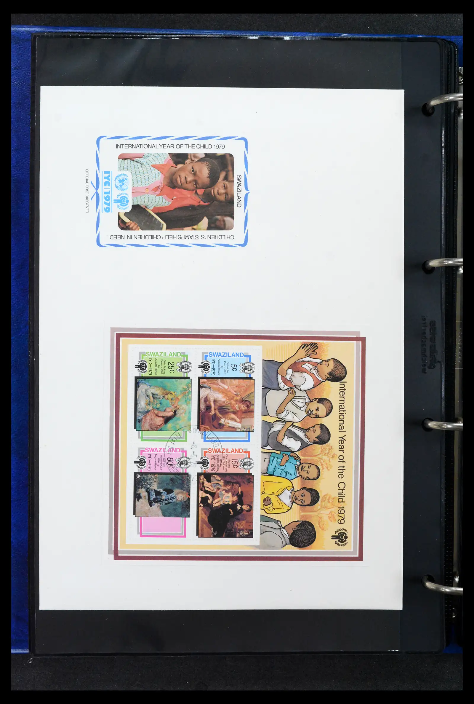42063 0096 - Stamp collection 42063 Thematics Year of the Child 1979
