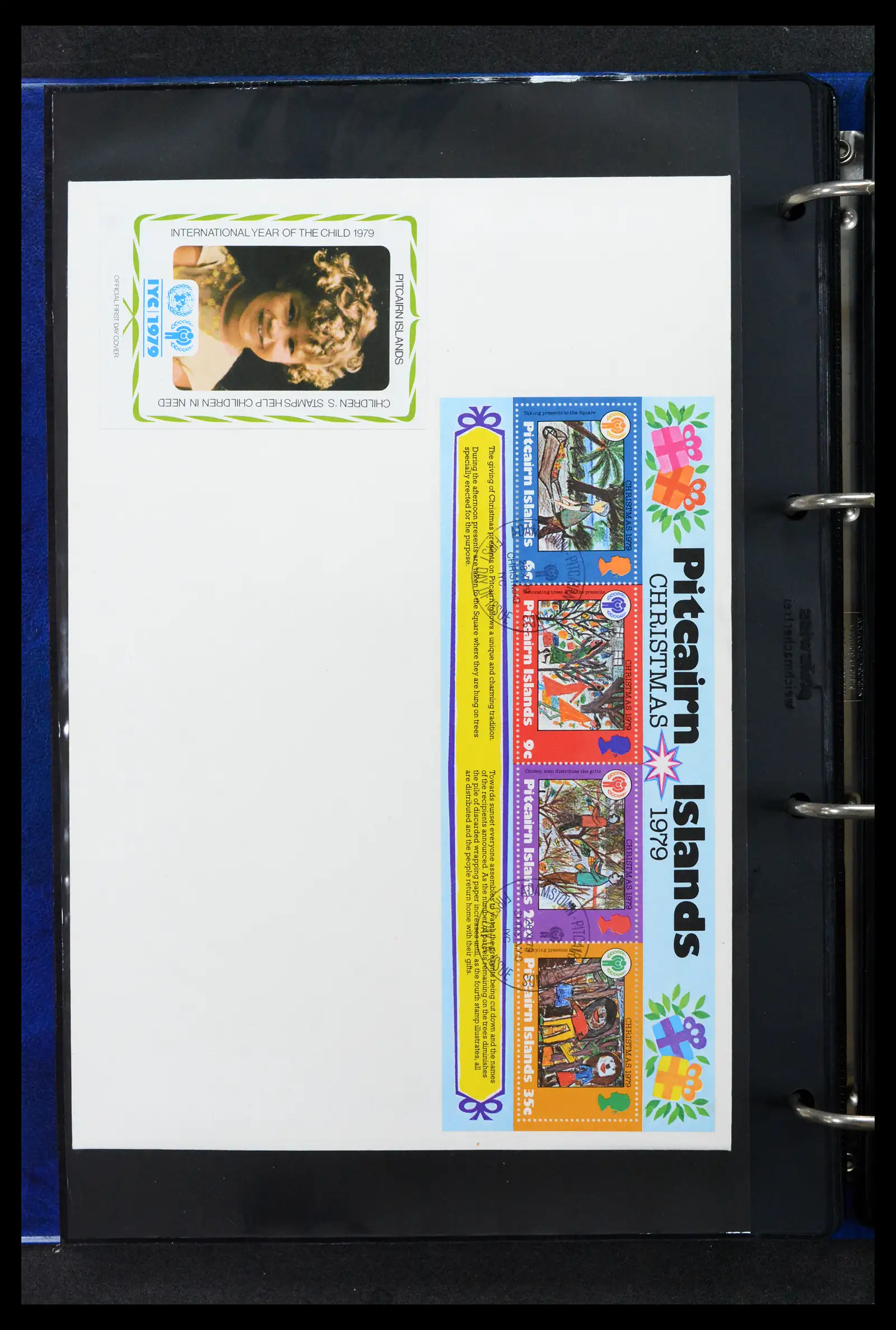 42063 0098 - Stamp collection 42063 Thematics Year of the Child 1979