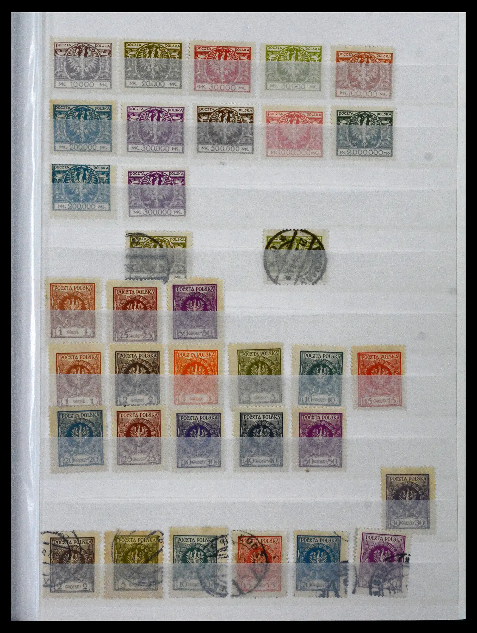 42070 0013 - Stamp collection 42070 Poland supercollection 1860-1944.