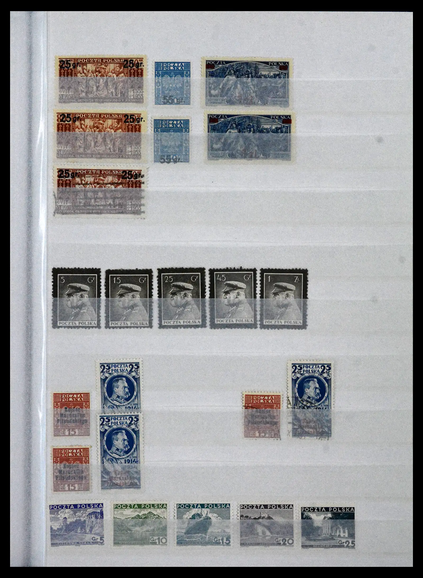 42070 0019 - Stamp collection 42070 Poland supercollection 1860-1944.