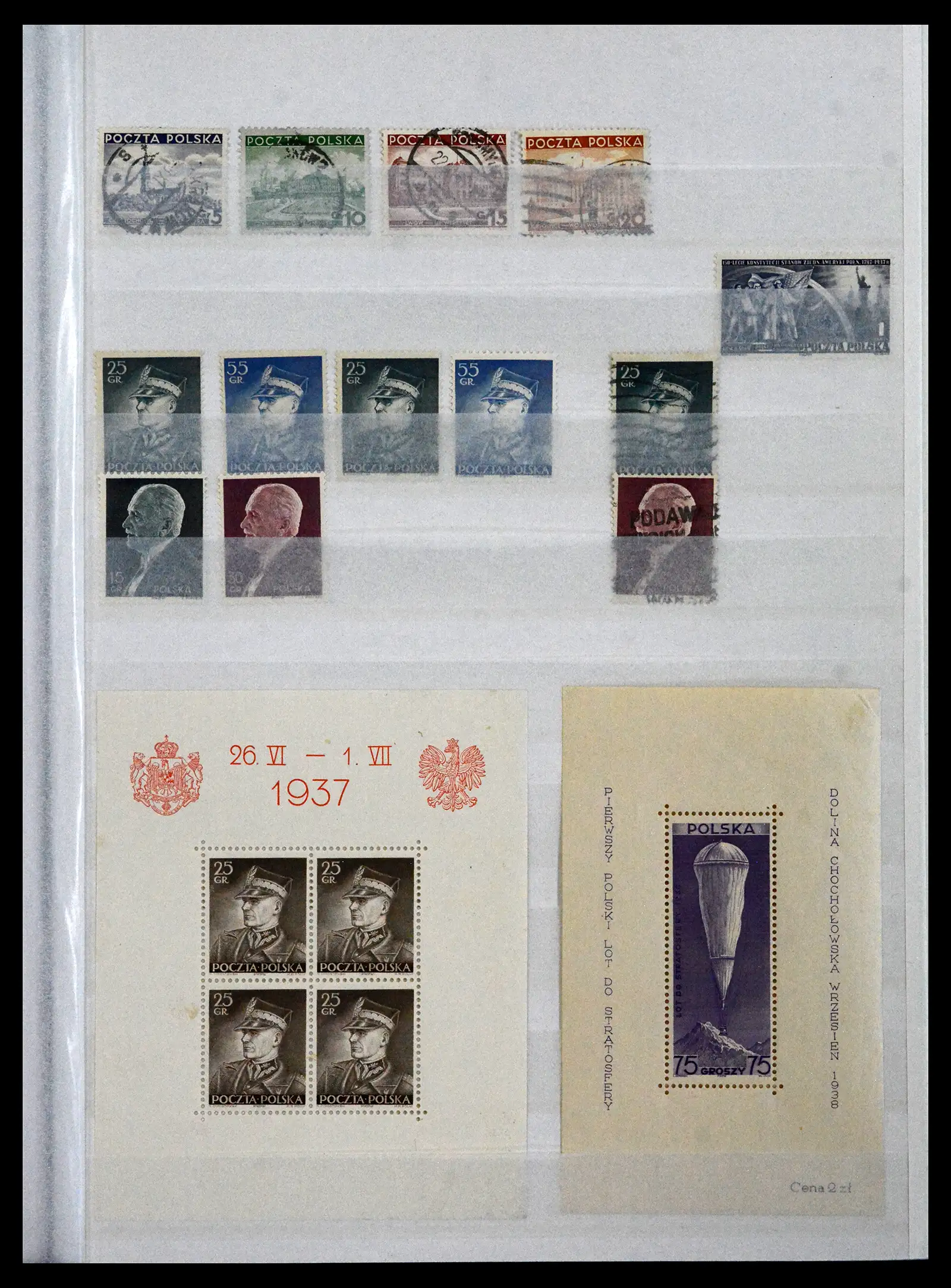 42070 0021 - Postzegelverzameling 42070 Polen 1860-1944.