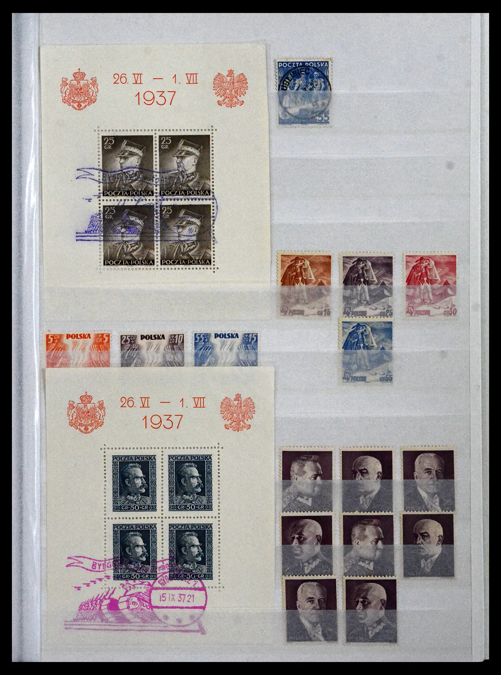 42070 0023 - Postzegelverzameling 42070 Polen 1860-1944.